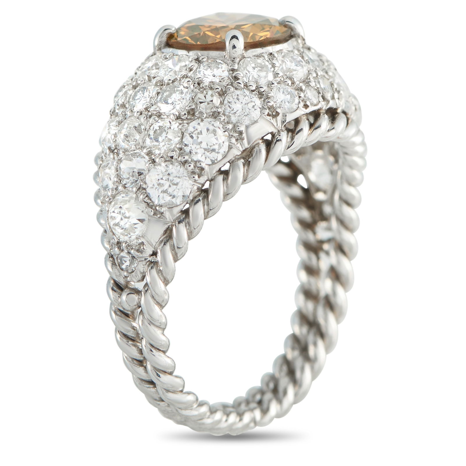 Platinum 2.27ct Diamond Ring - 2