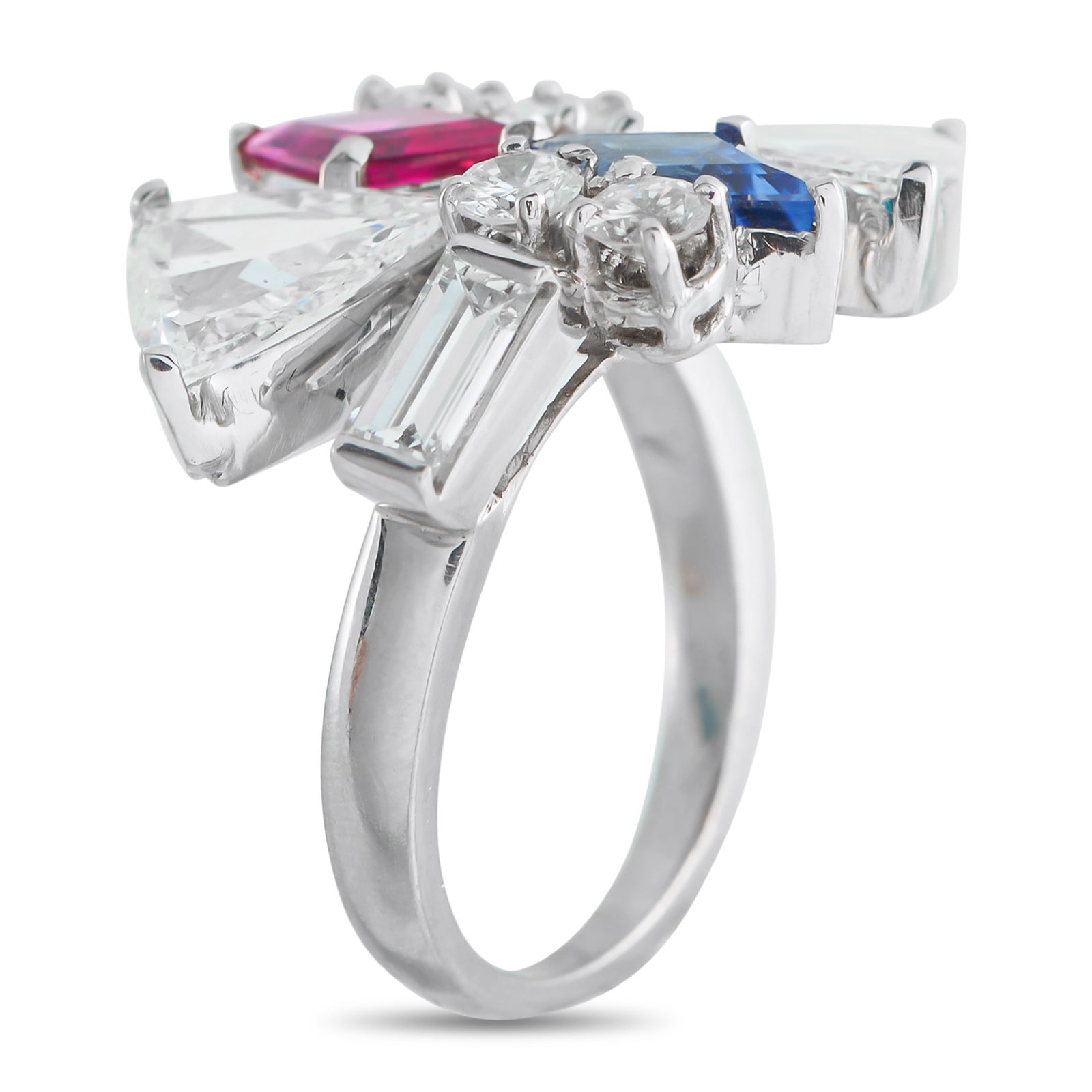 Platinum 2.20ct Diamond Ring - 2