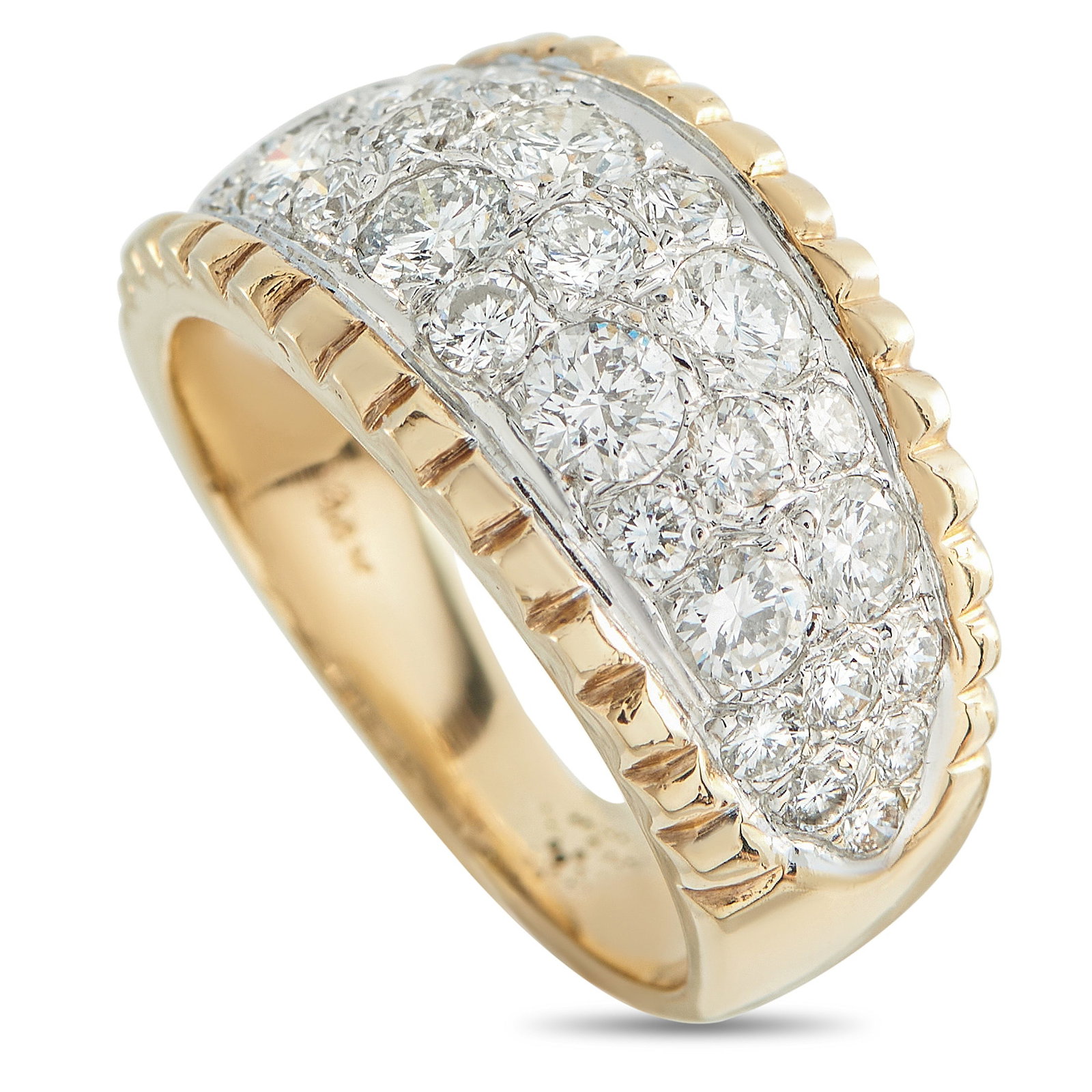 14K Yellow Gold 1.50ct Diamond Ring (1 of 4)
