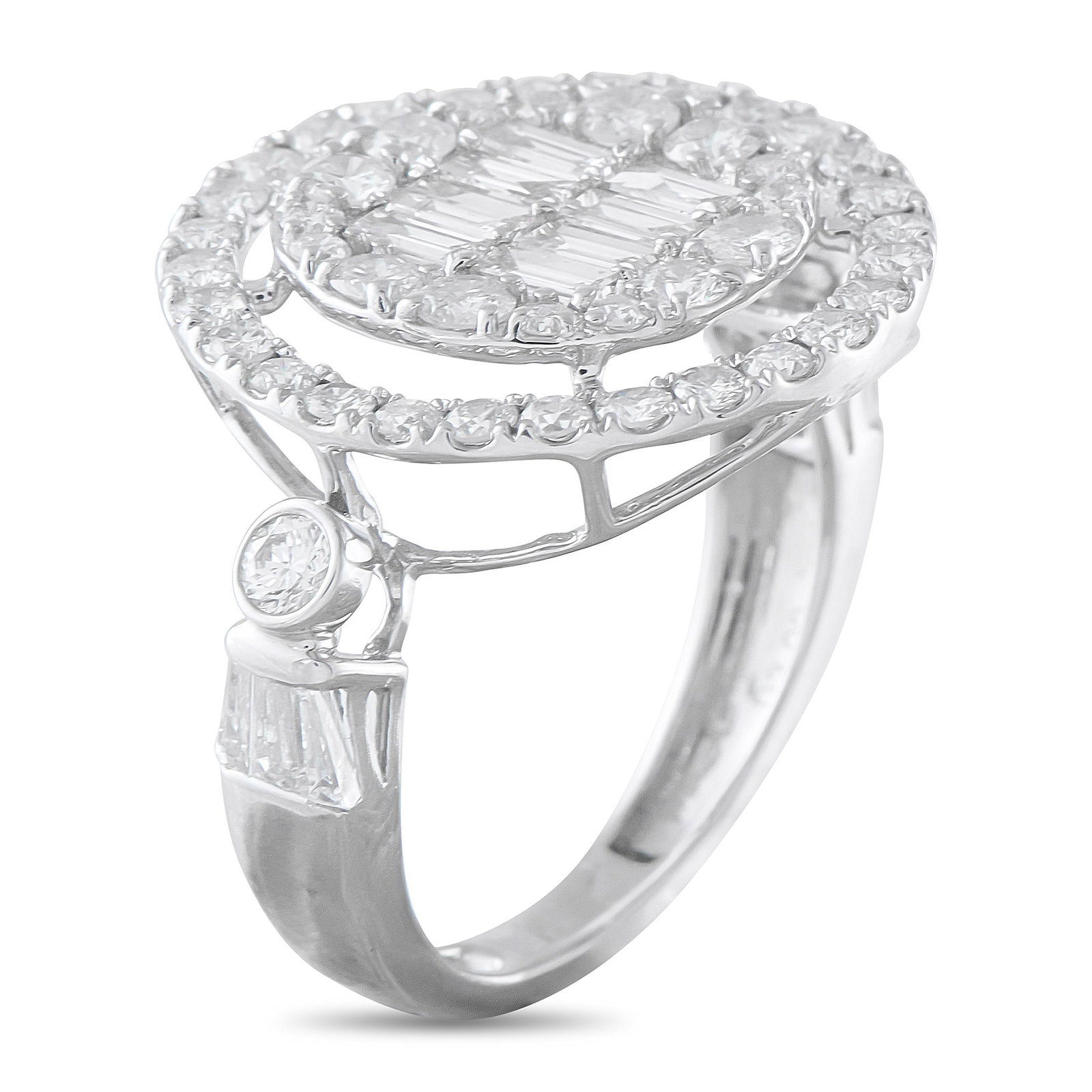 Platinum 2.0ct Diamond Ring - 2