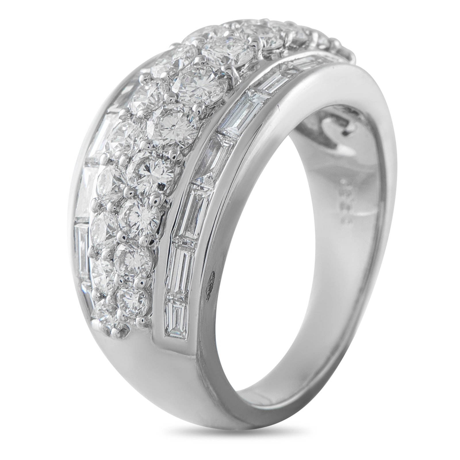 Platinum 2.0ct Diamond Ring - 2