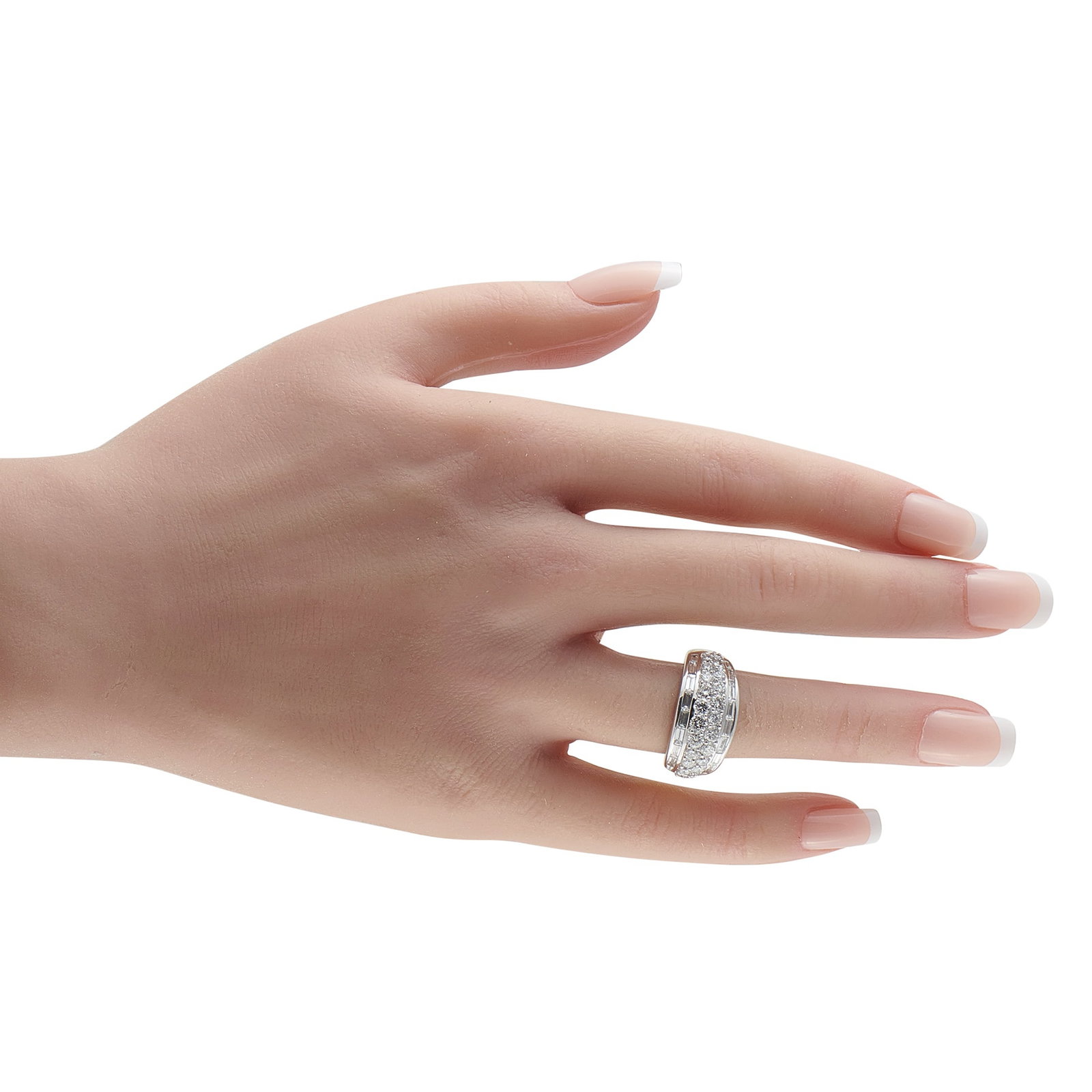 Platinum 2.0ct Diamond Ring - 3