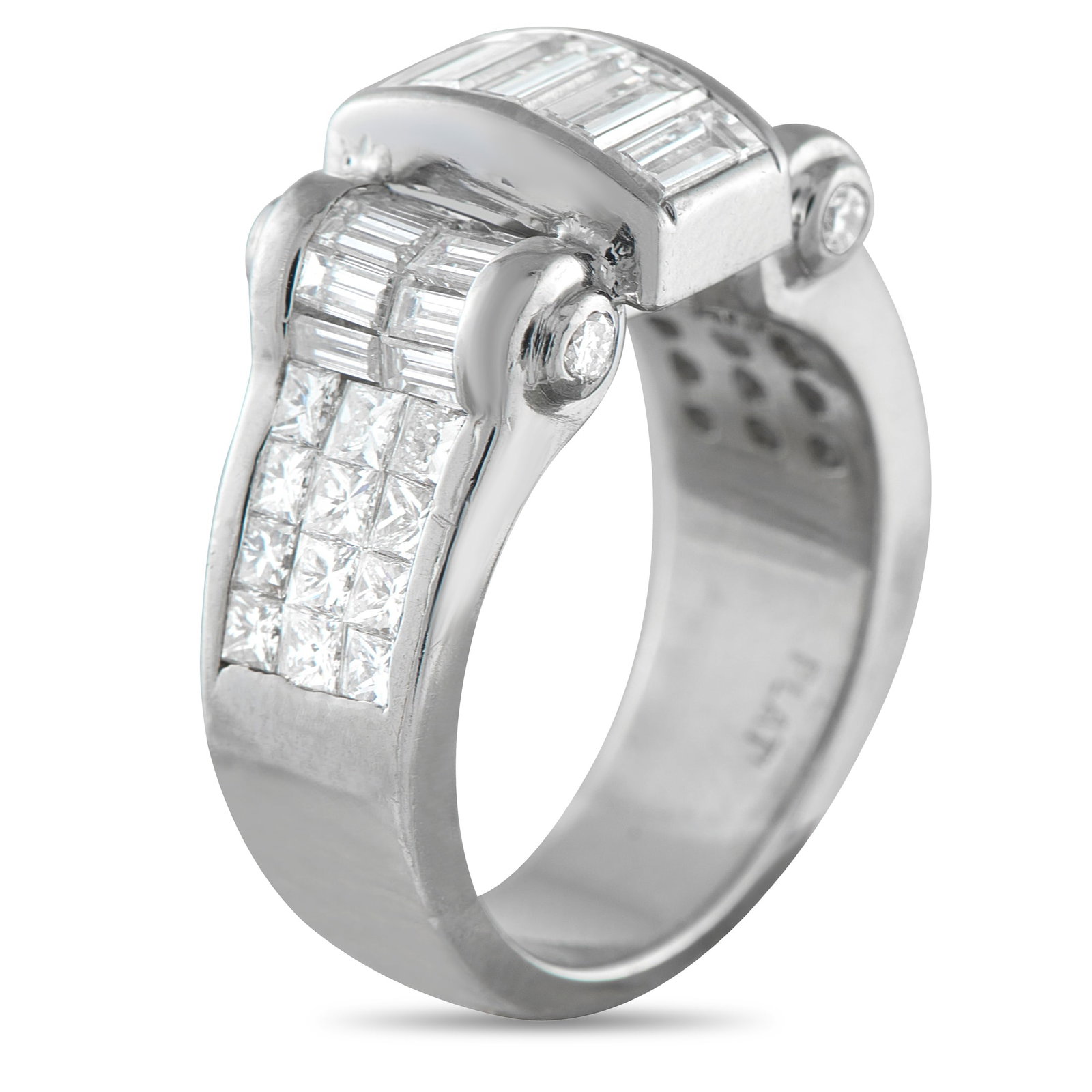 Platinum 2.75ct Diamond Ring - 2