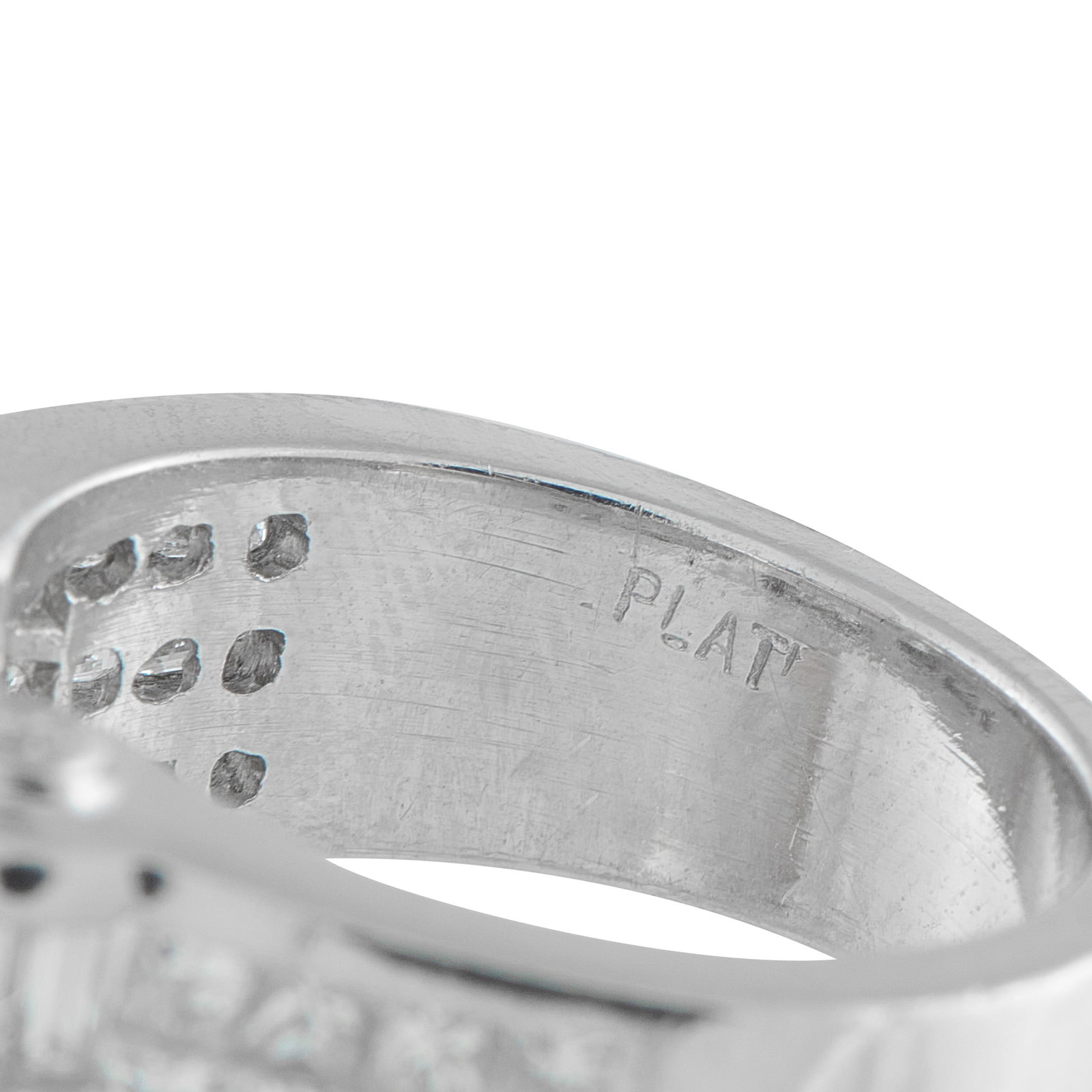 Platinum 2.75ct Diamond Ring - 4