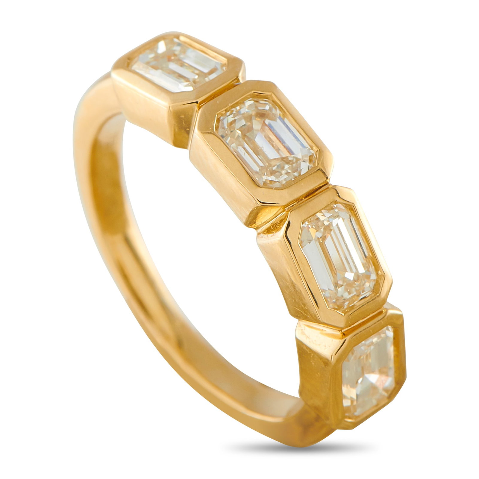 18K Yellow Gold 2.15ct Diamond Ring (1 of 4)