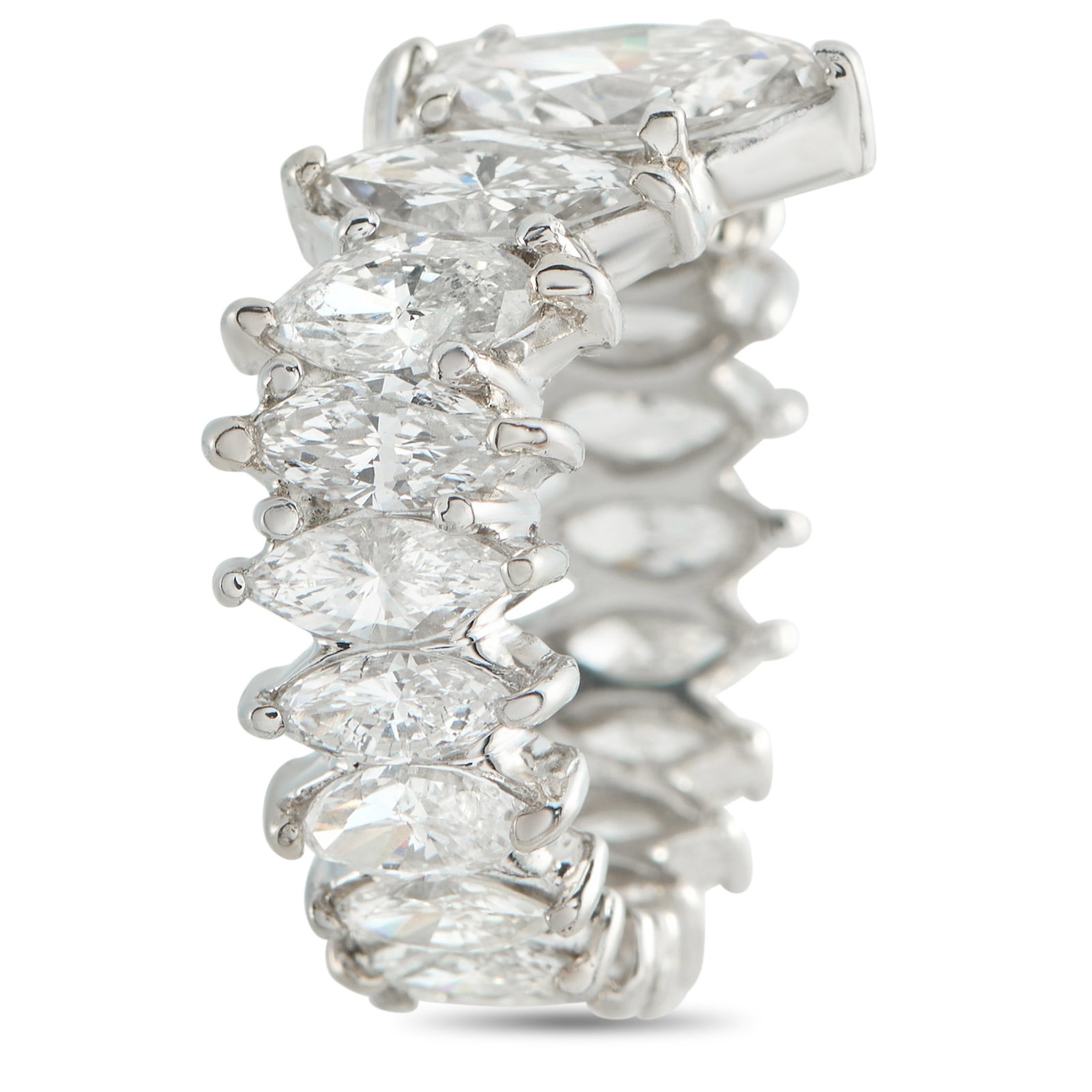 Platinum 5.50ct Diamond Ring - 2