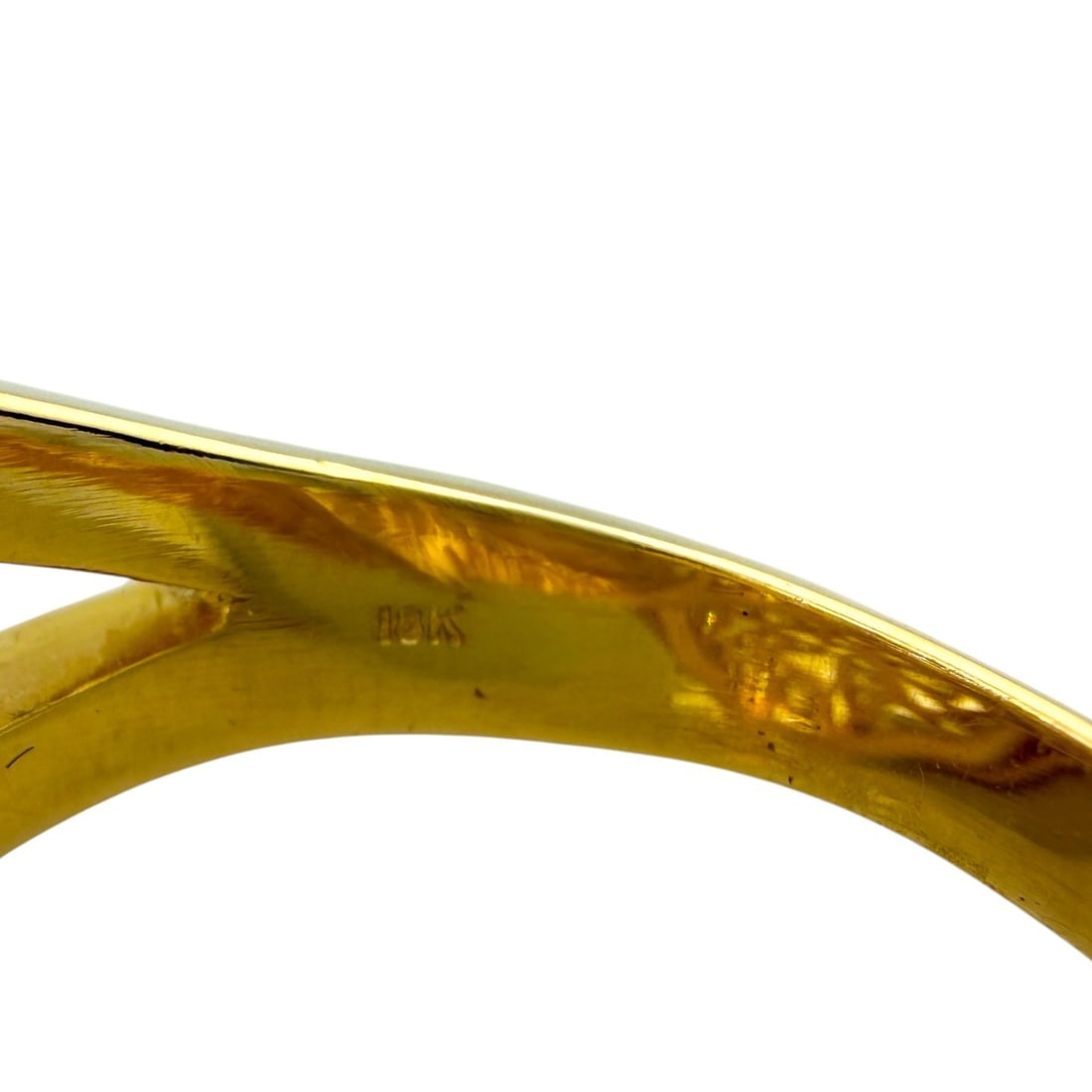 18K Yellow Gold 4.00ct Diamond Statement Ring - 7