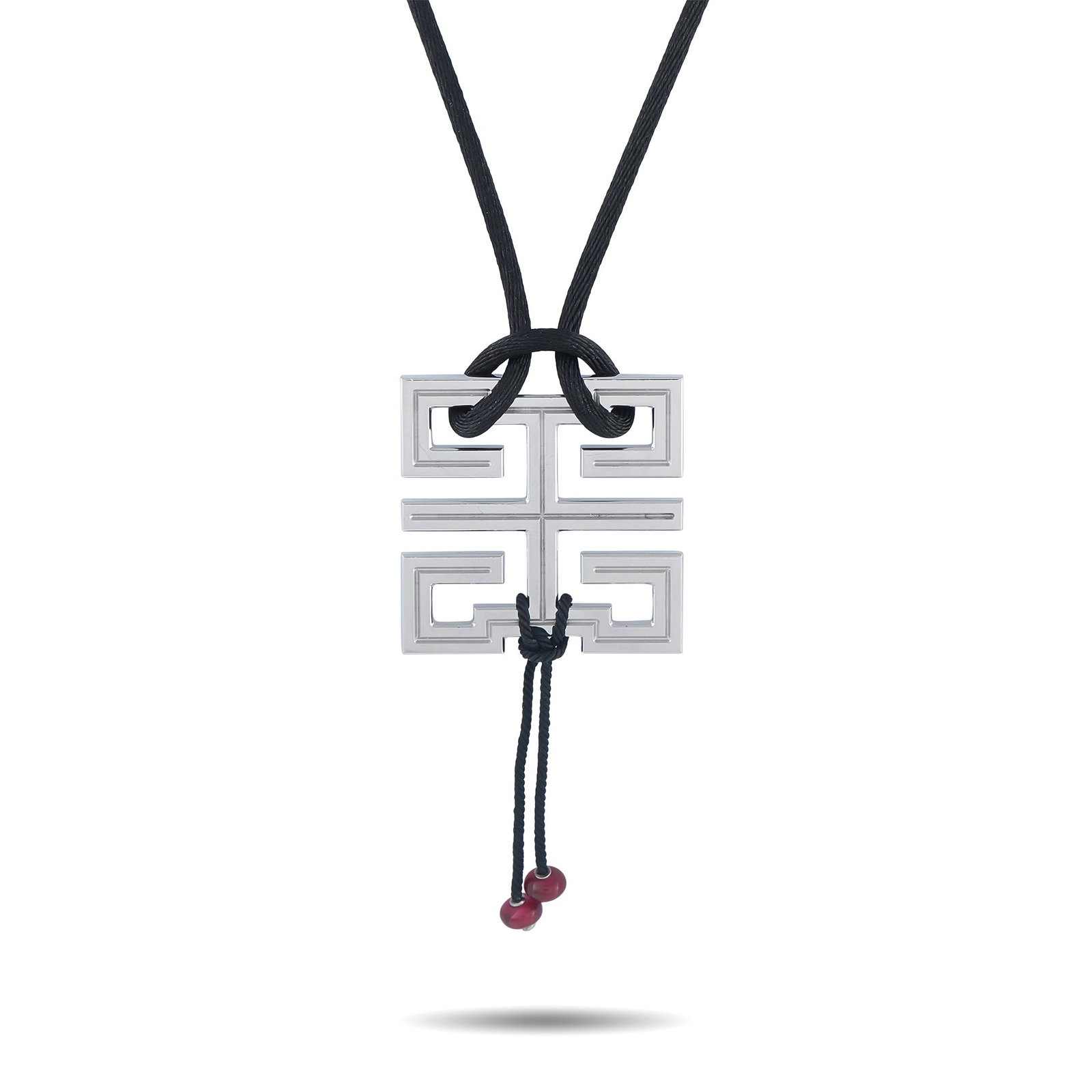 Cartier Le Baiser Du Dragon 18K White Gold Necklace: A Chinese inspired design makes a statement on this exquisite Cartier Le Baiser Du Dragon necklace. The 18K White Gold pendant measures 2.50” long by 1.25” wide and is suspended from a 20&