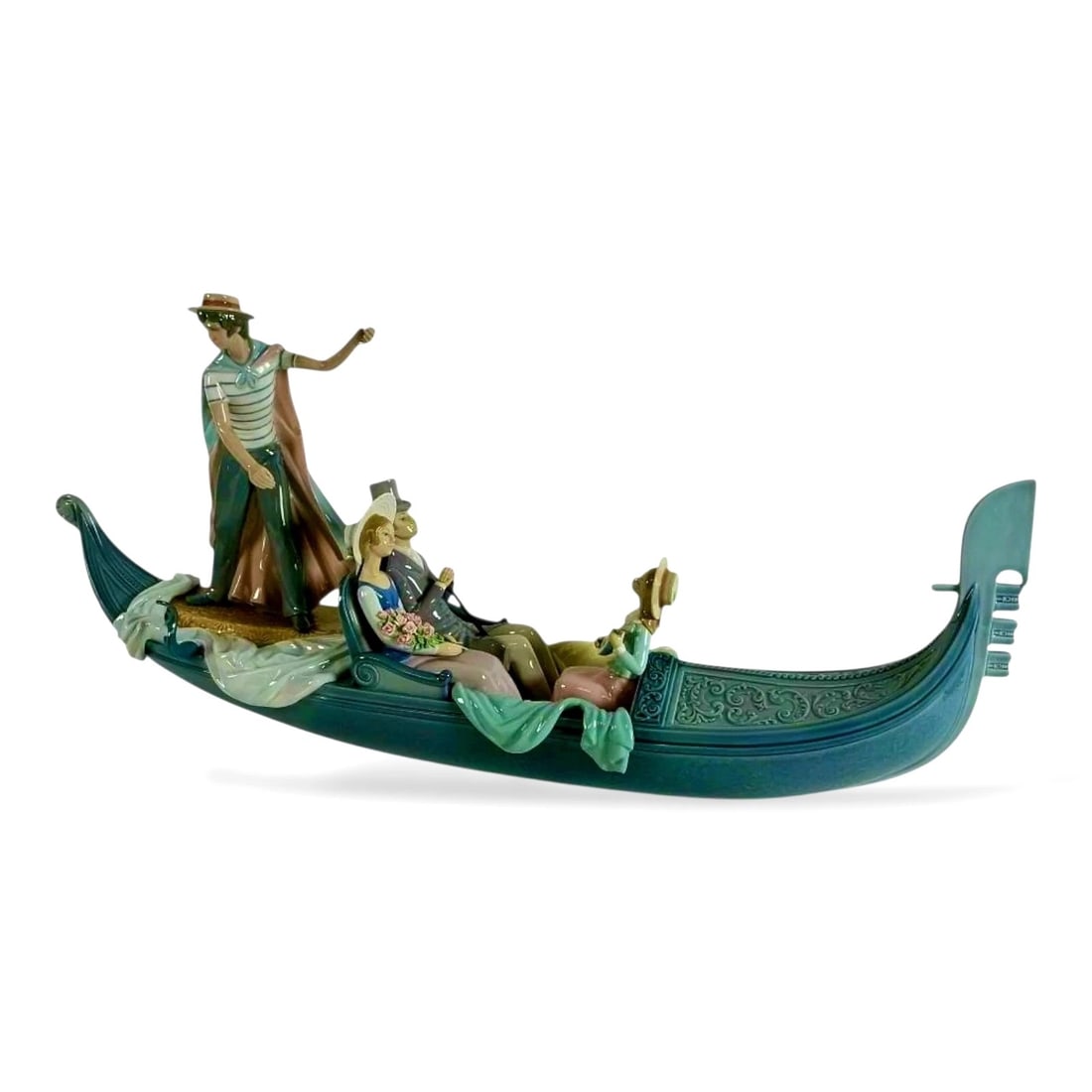 Lladro Limited Edition Porcelain In the Gondola model #1550 Large RARE (1 of 7)