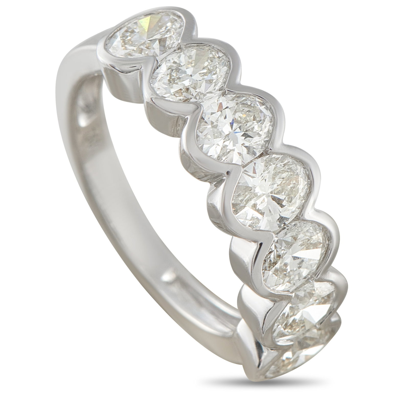 18K White Gold 2.15ct Diamond Ring (1 of 4)