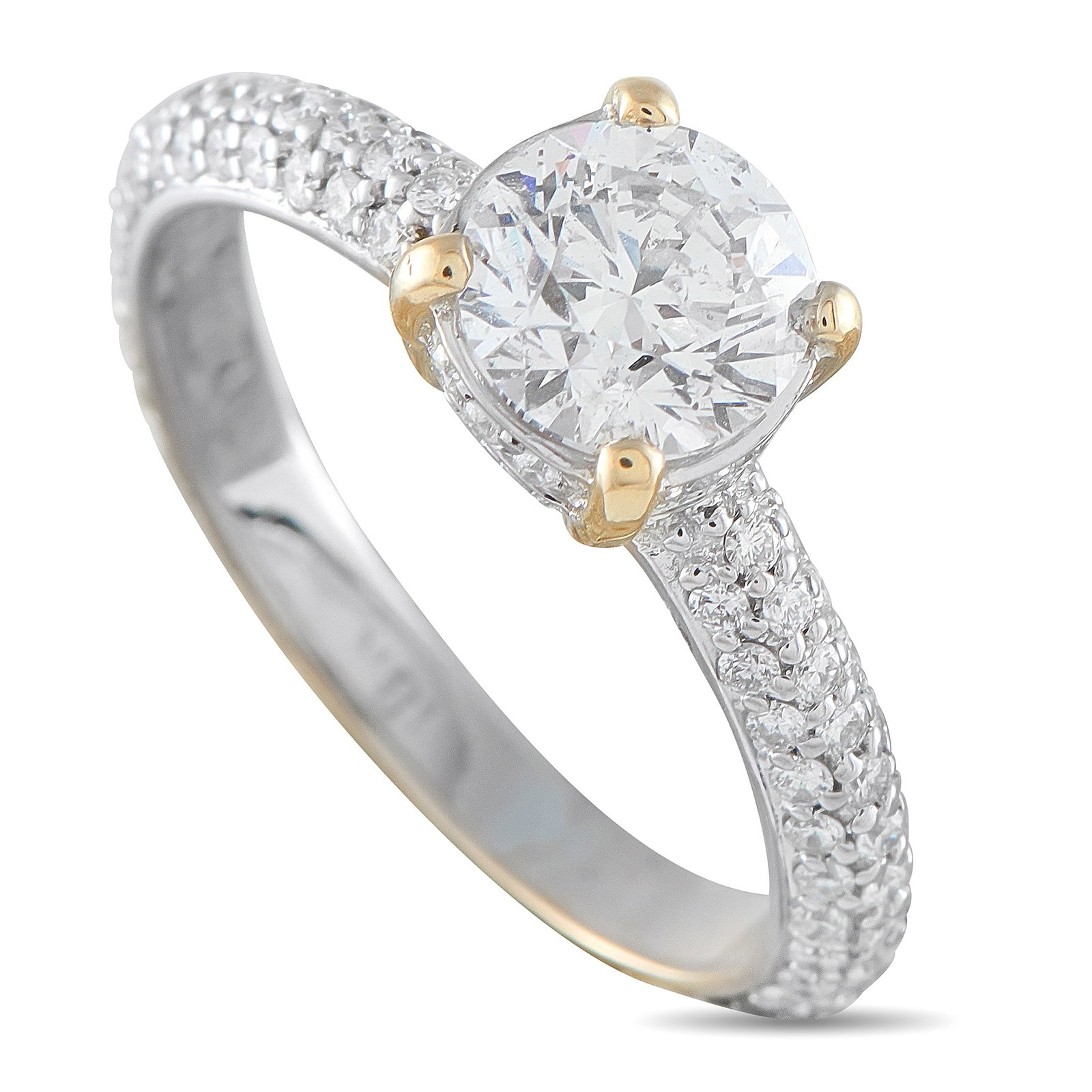 18K White Gold 1.82ct Diamond Ring (1 of 4)