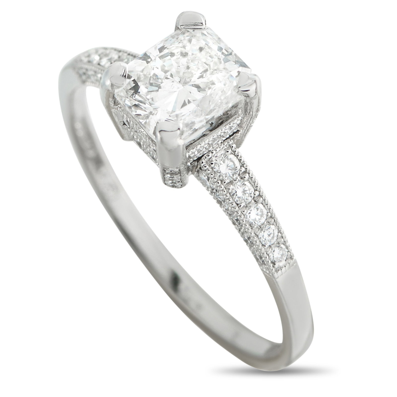 Platinum 1.21ct Diamond Ring (1 of 4)