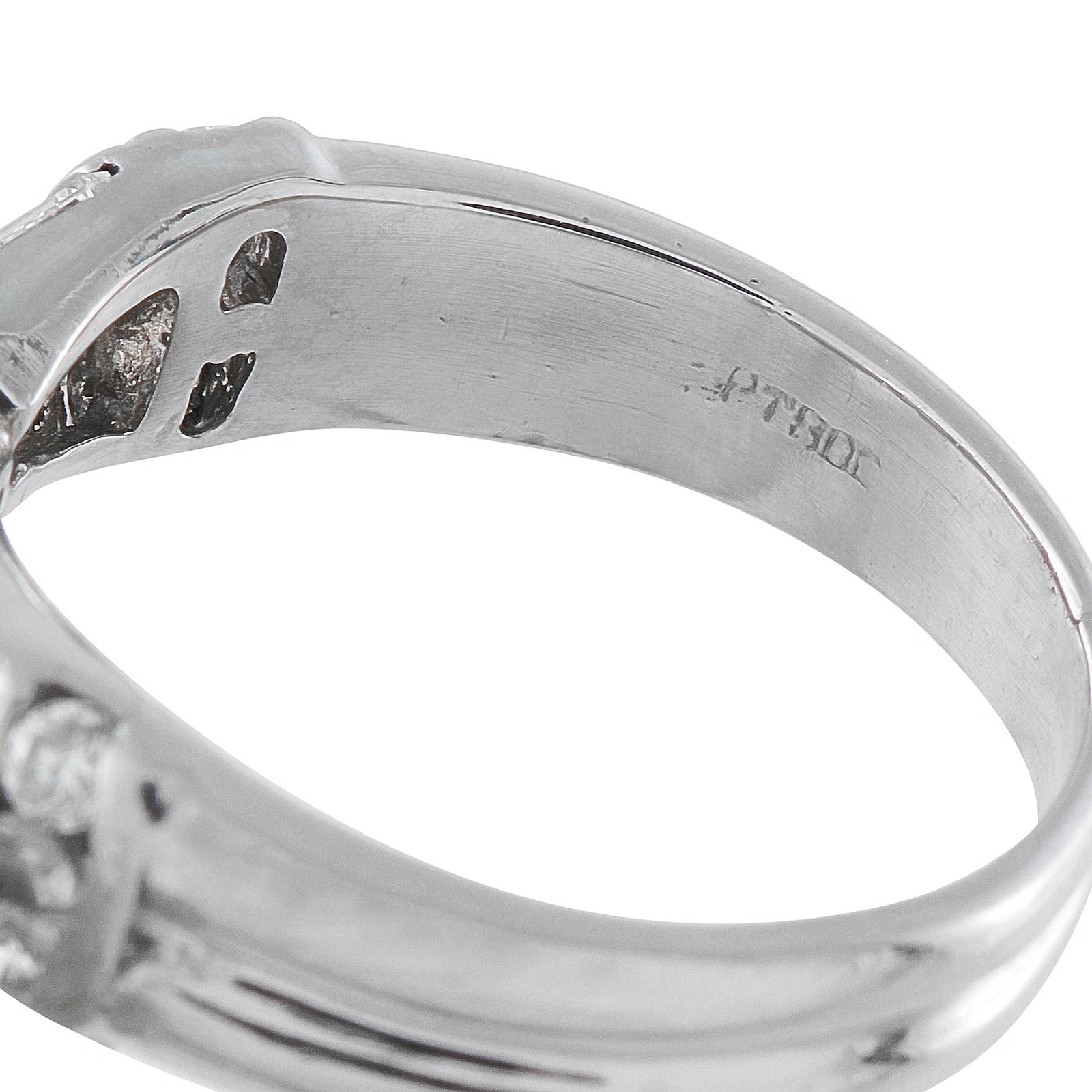 Platinum 1.64ct Diamond Ring - 4