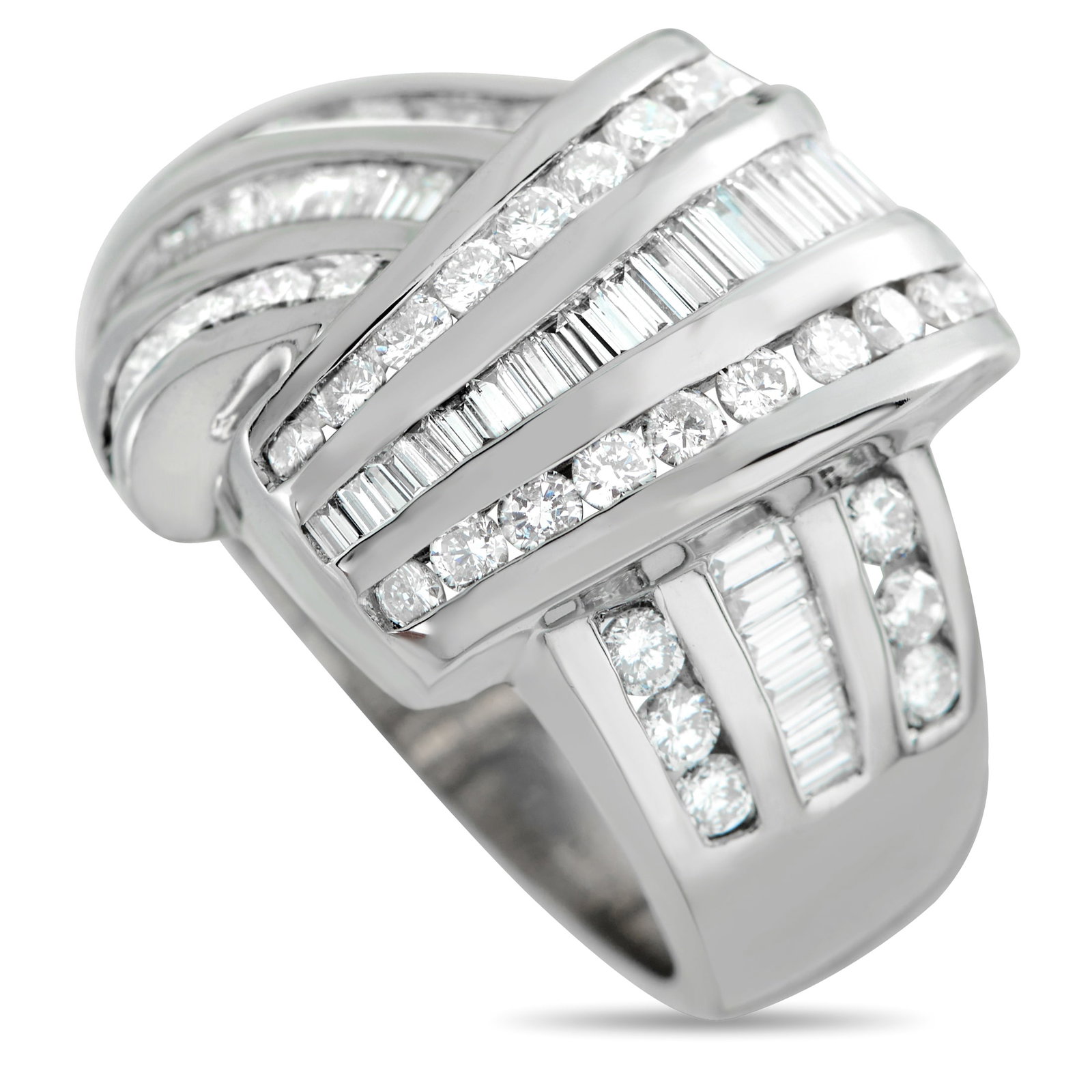 18K White Gold 2.30ct Diamond Ring (1 of 4)