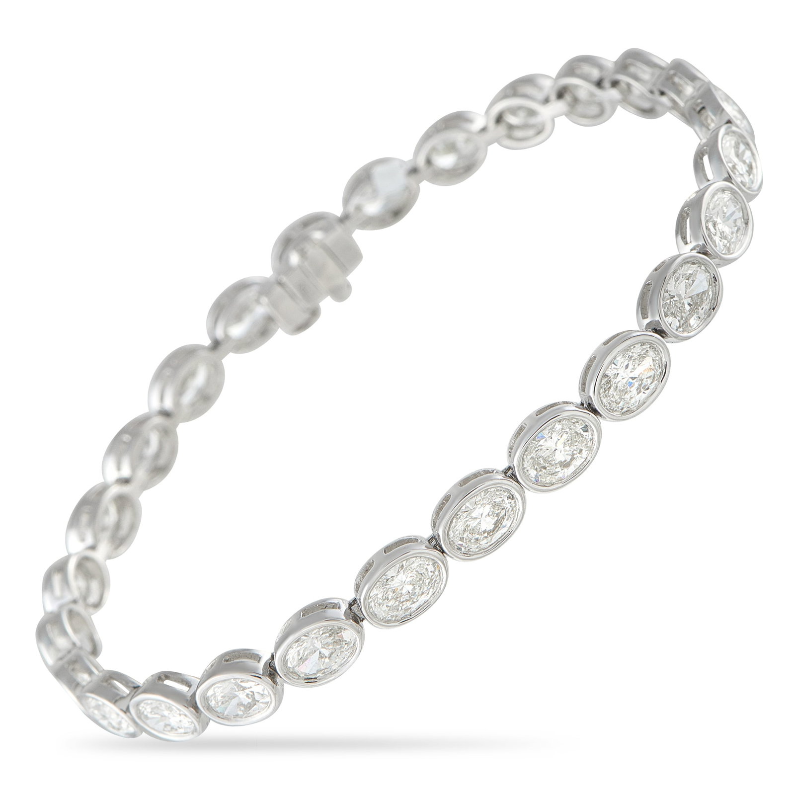 18K White Gold 8.05ct Diamond Bracelet (1 of 3)