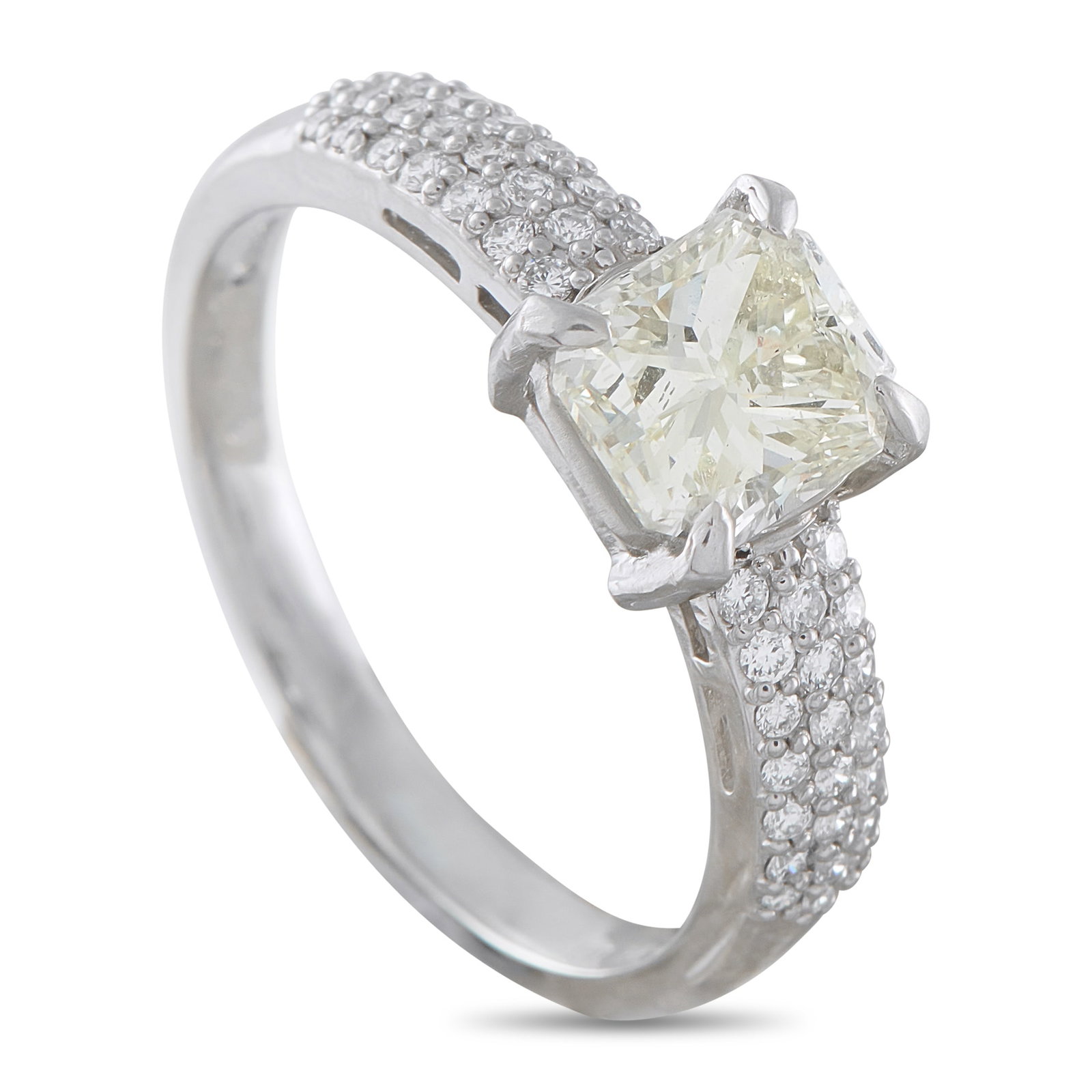 Platinum 2.32ct Diamond Ring (1 of 4)