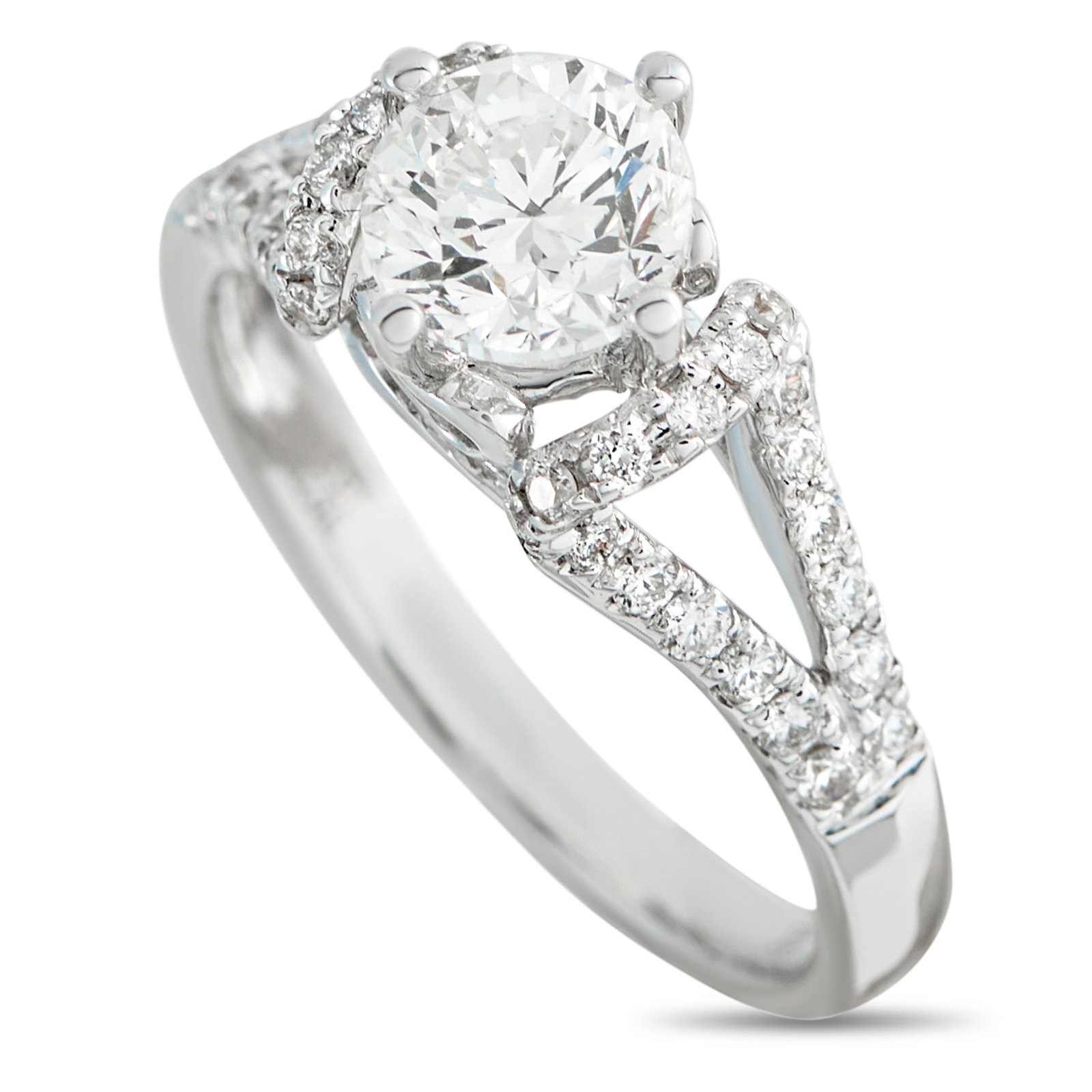 18K White Gold 1.21ct Diamond Ring (1 of 4)