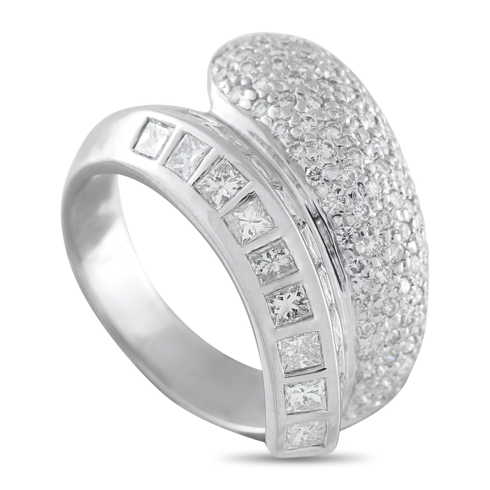 18K White Gold 1.70ct Diamond Ring
