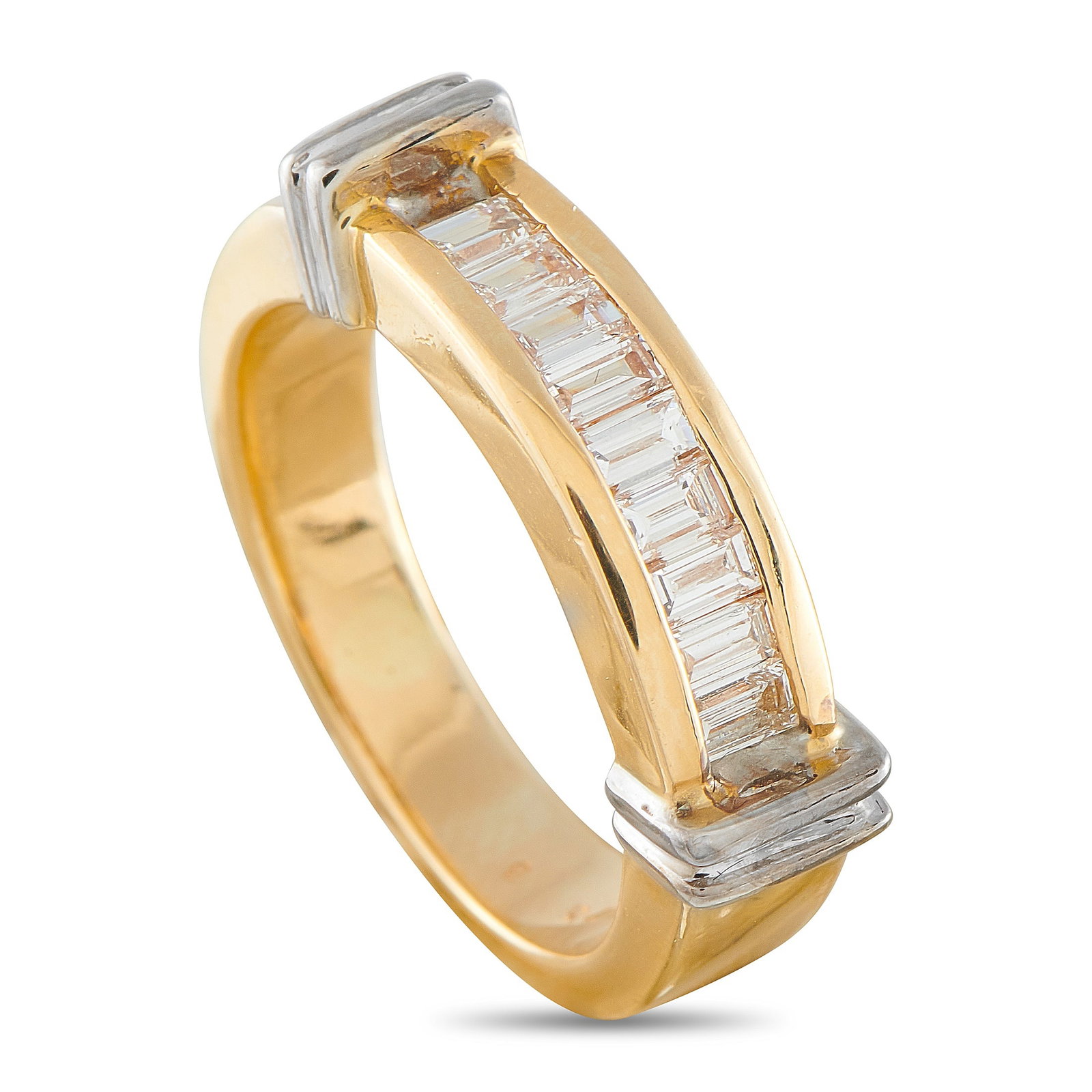 14K Yellow Gold 0.75ct Diamond Ring (1 of 4)