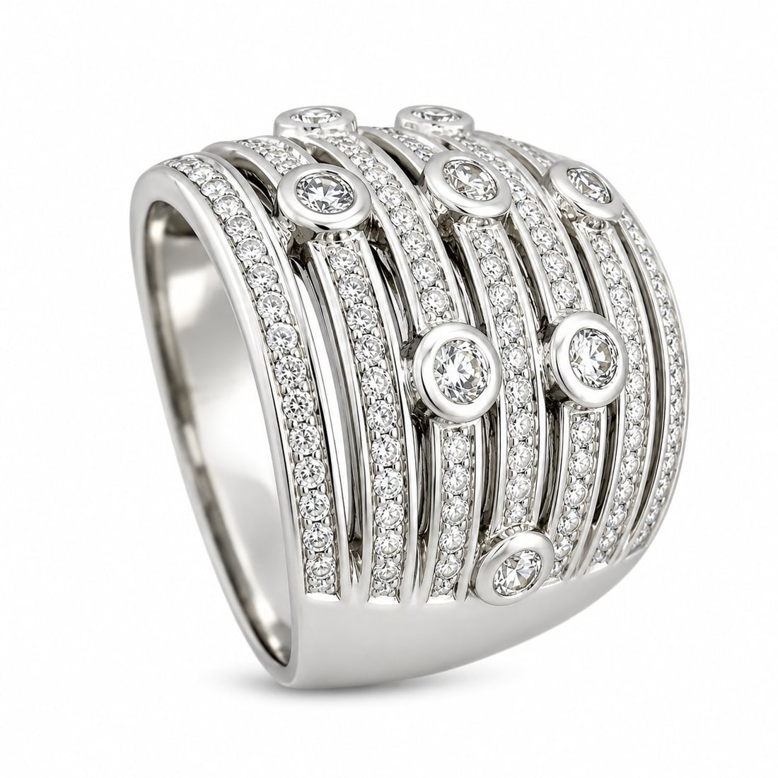 18K White Gold 1.50ct Diamond Ring (1 of 6)