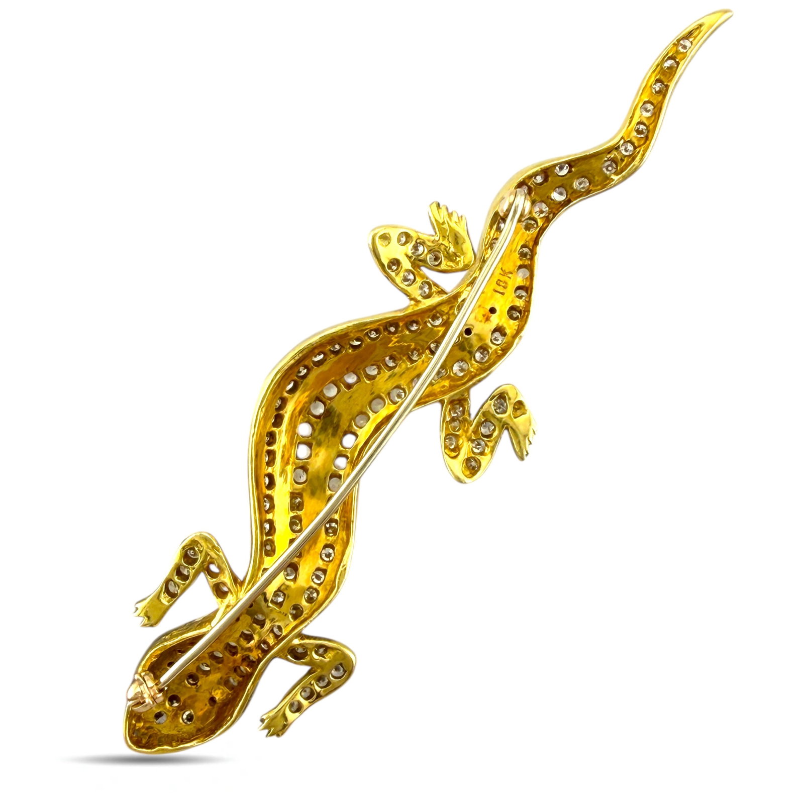 Lizard Brooch - 5