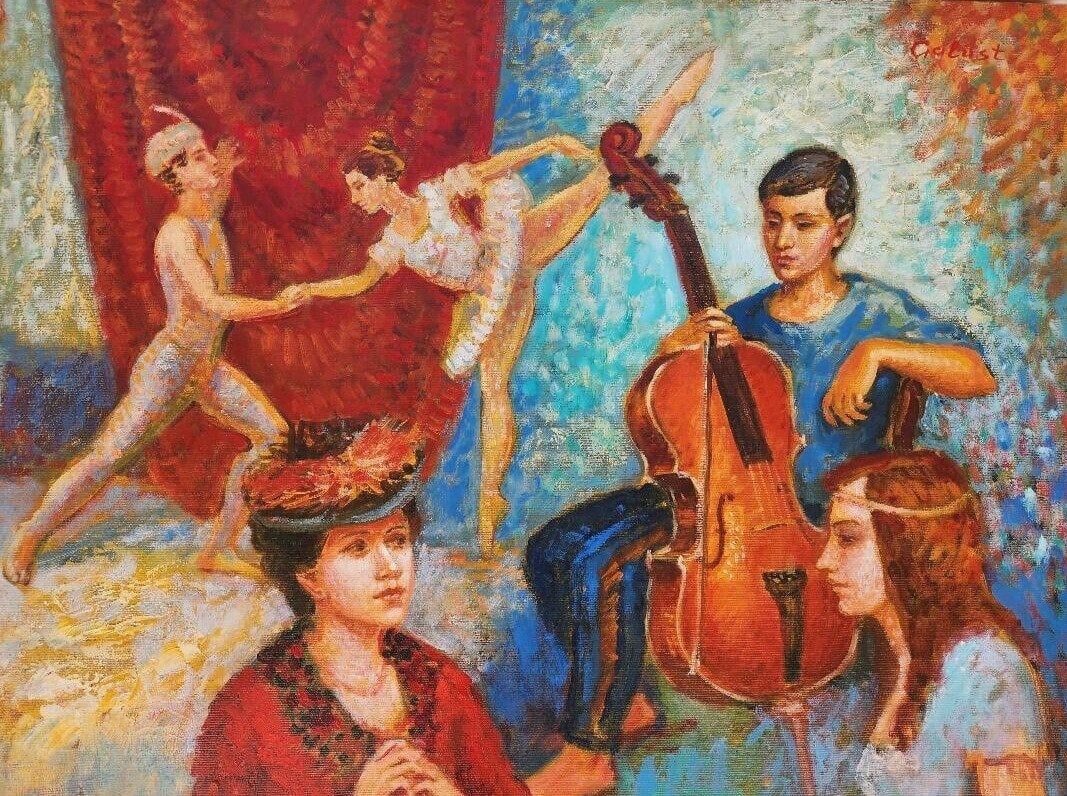 Galust Darbinyan Original Oil Painting (1 of 6)