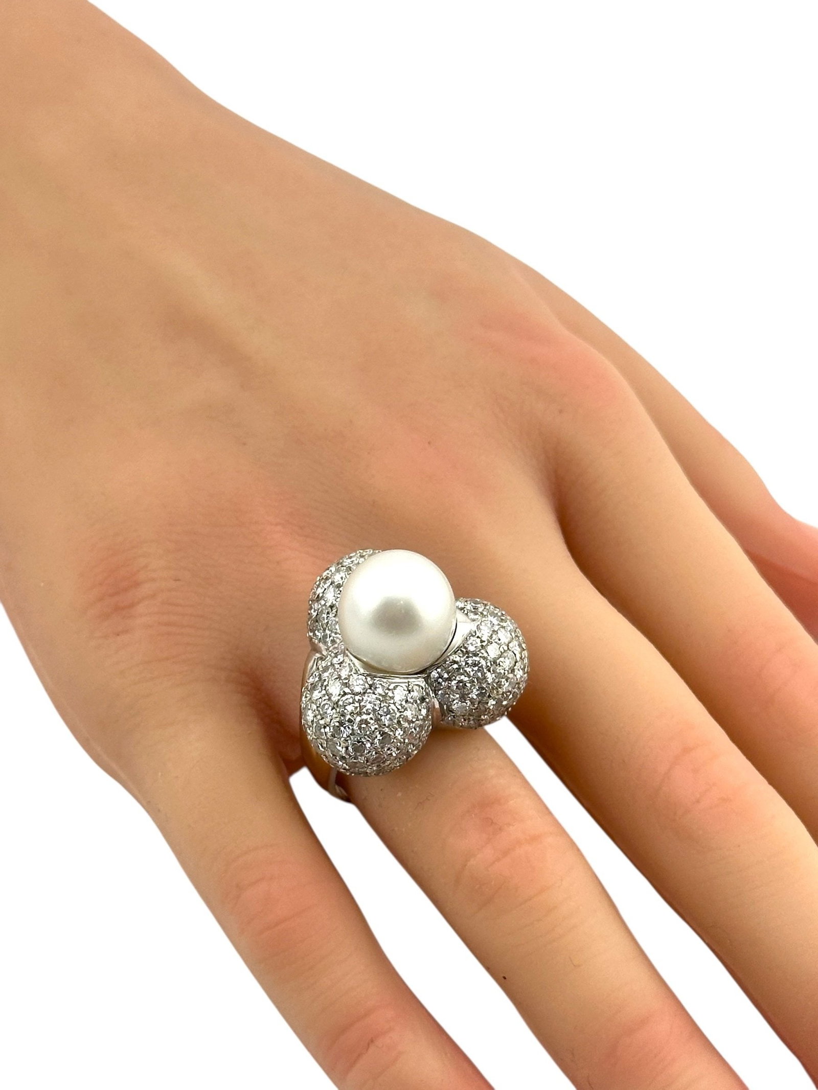 18K White Gold Ring - 3