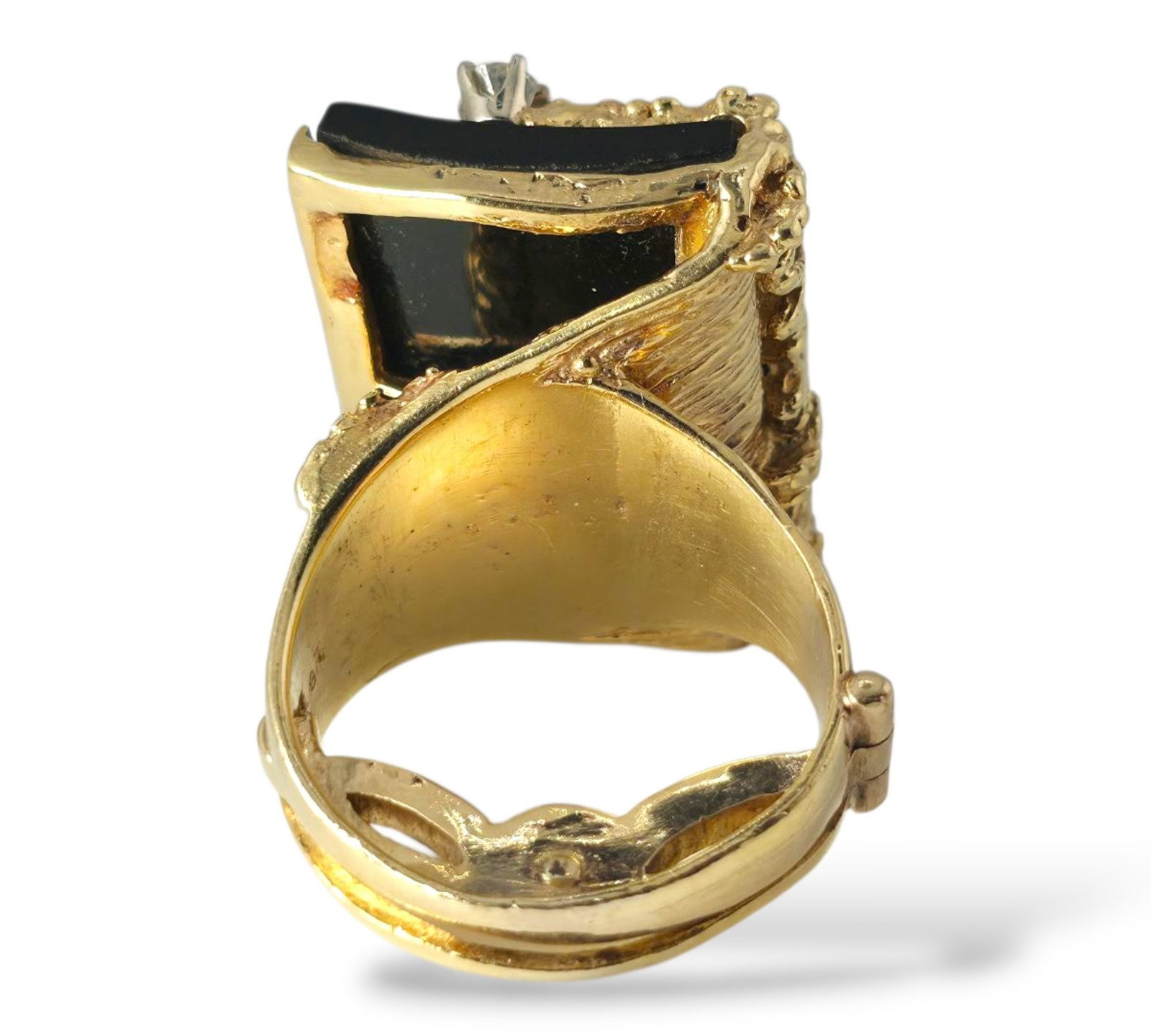 18K Yellow Gold Ring - 3