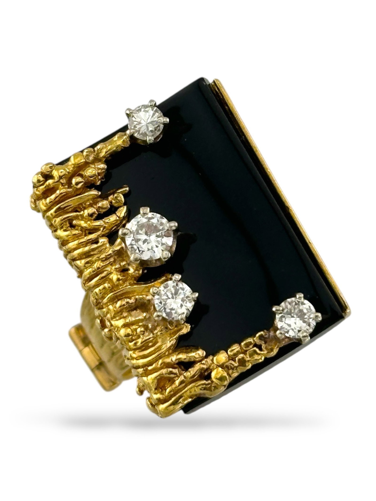 18K Yellow Gold Ring - 5