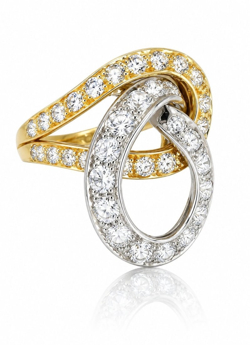 18K Yellow Gold Ring - 2