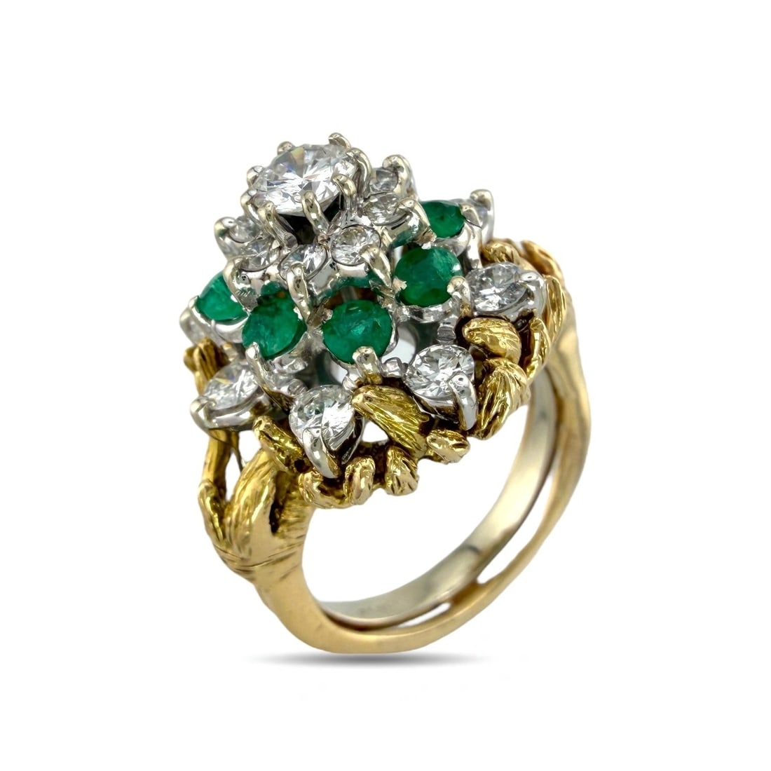 14K Yellow Gold Ring - 7