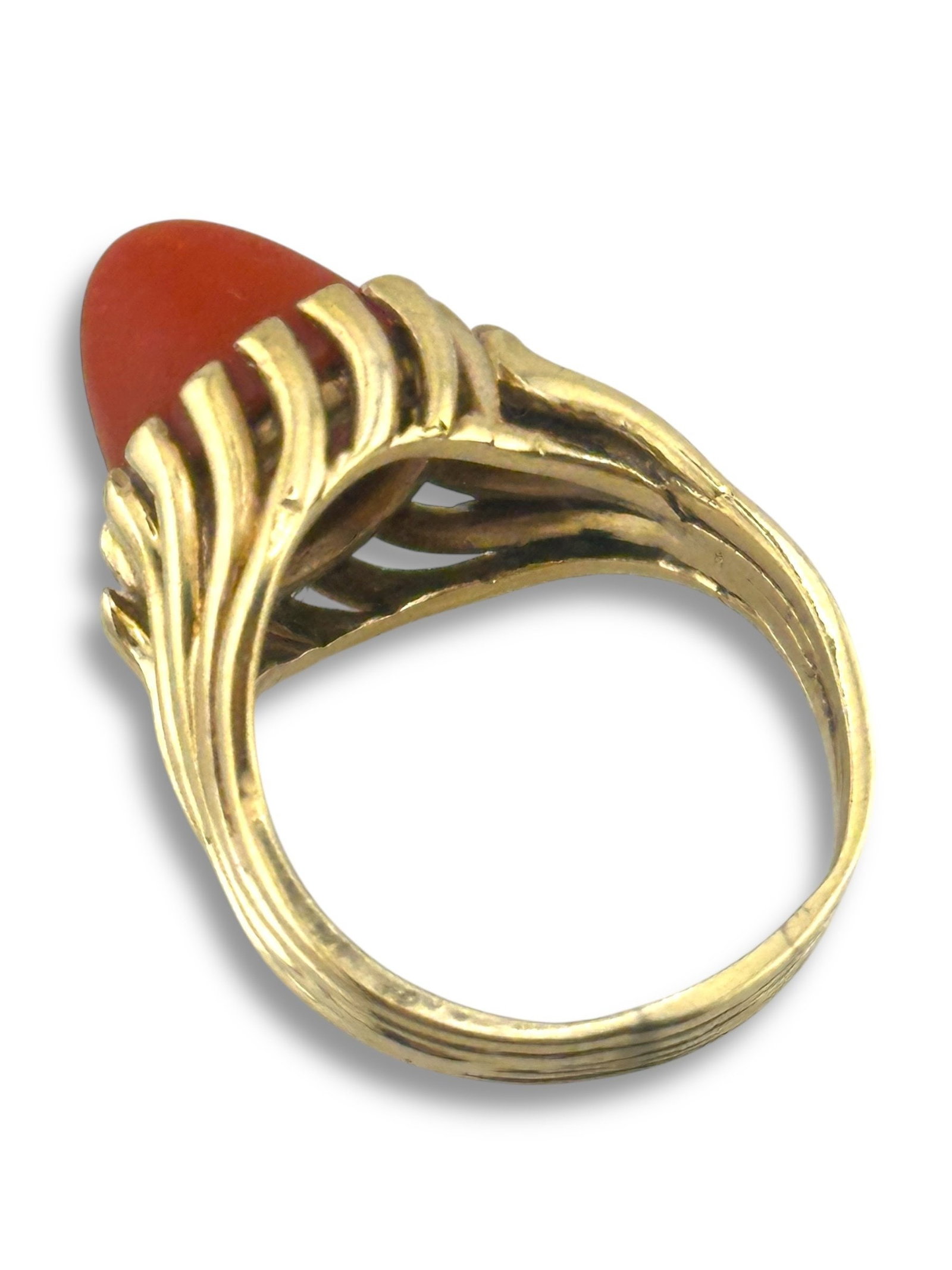 14K Yellow Gold Ring - 6