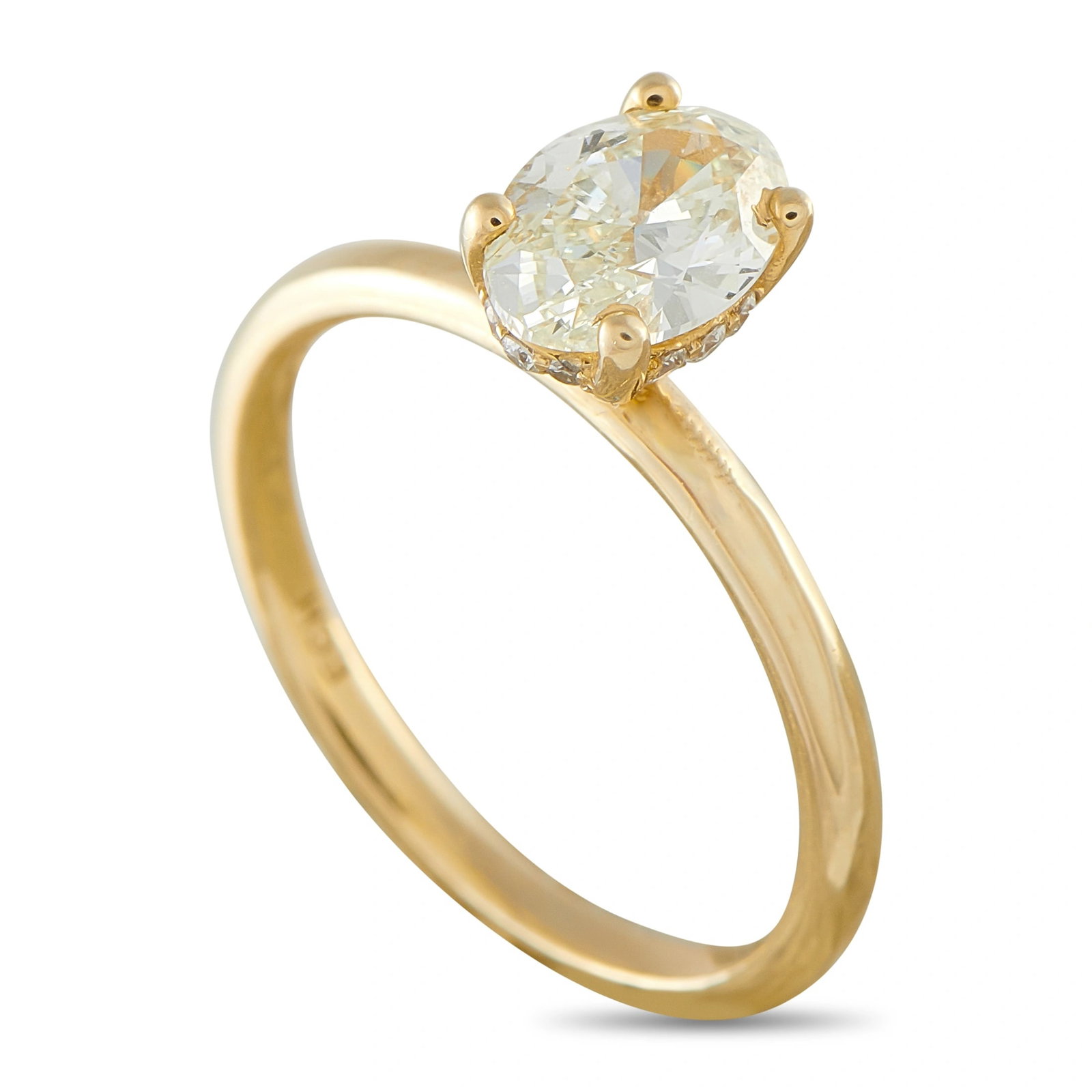 Exclusive 14K Yellow Gold 1.11ct Diamond Ring (1 of 3)