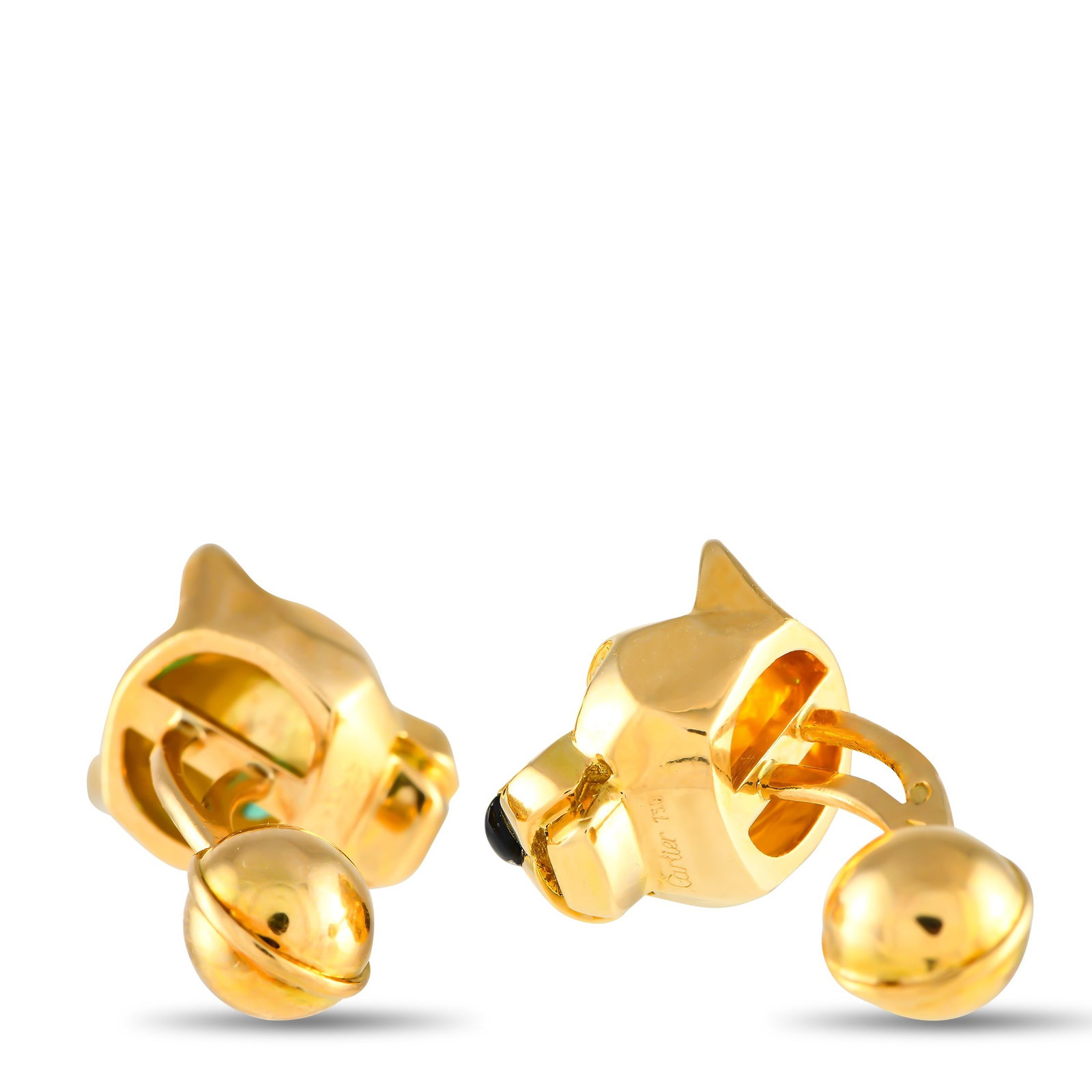 Cartier Panthere 18K Yellow Gold Cufflinks - 2