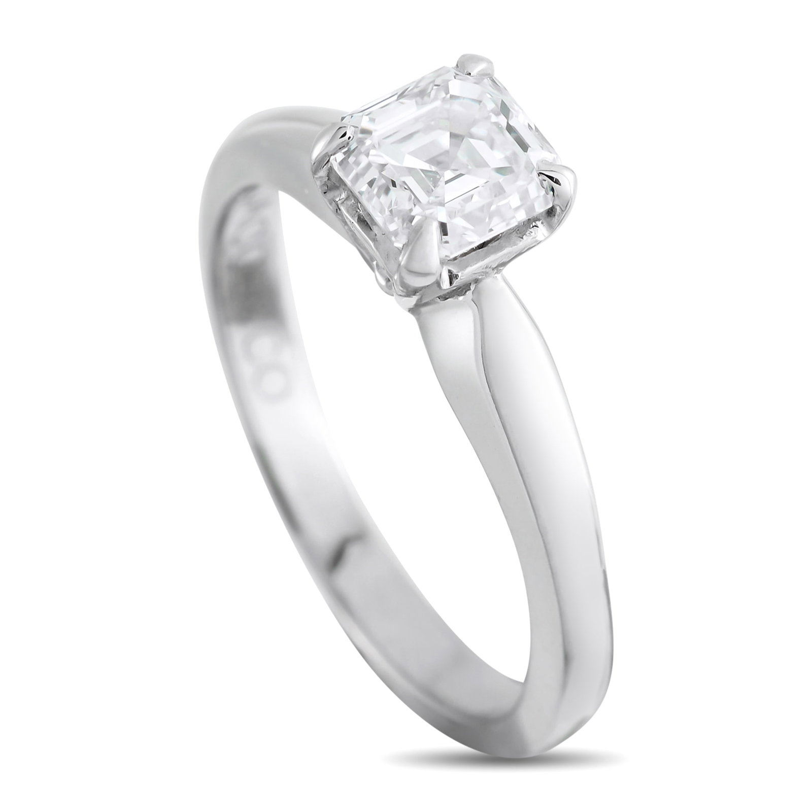Jacob & CO Platinum 1.01ct Diamond Solitaire Engagement Ring (1 of 5)