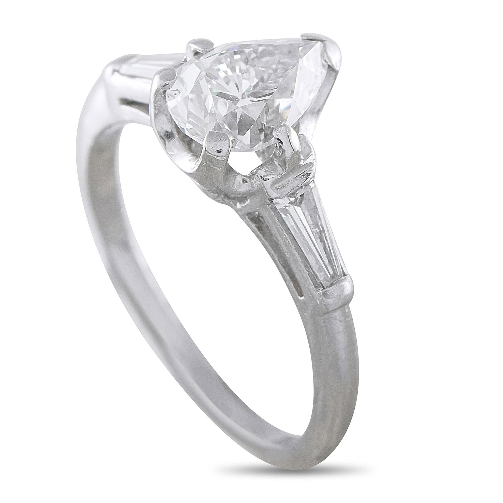 Platinum 1.60ct Diamond Solitaire Ring (1 of 4)