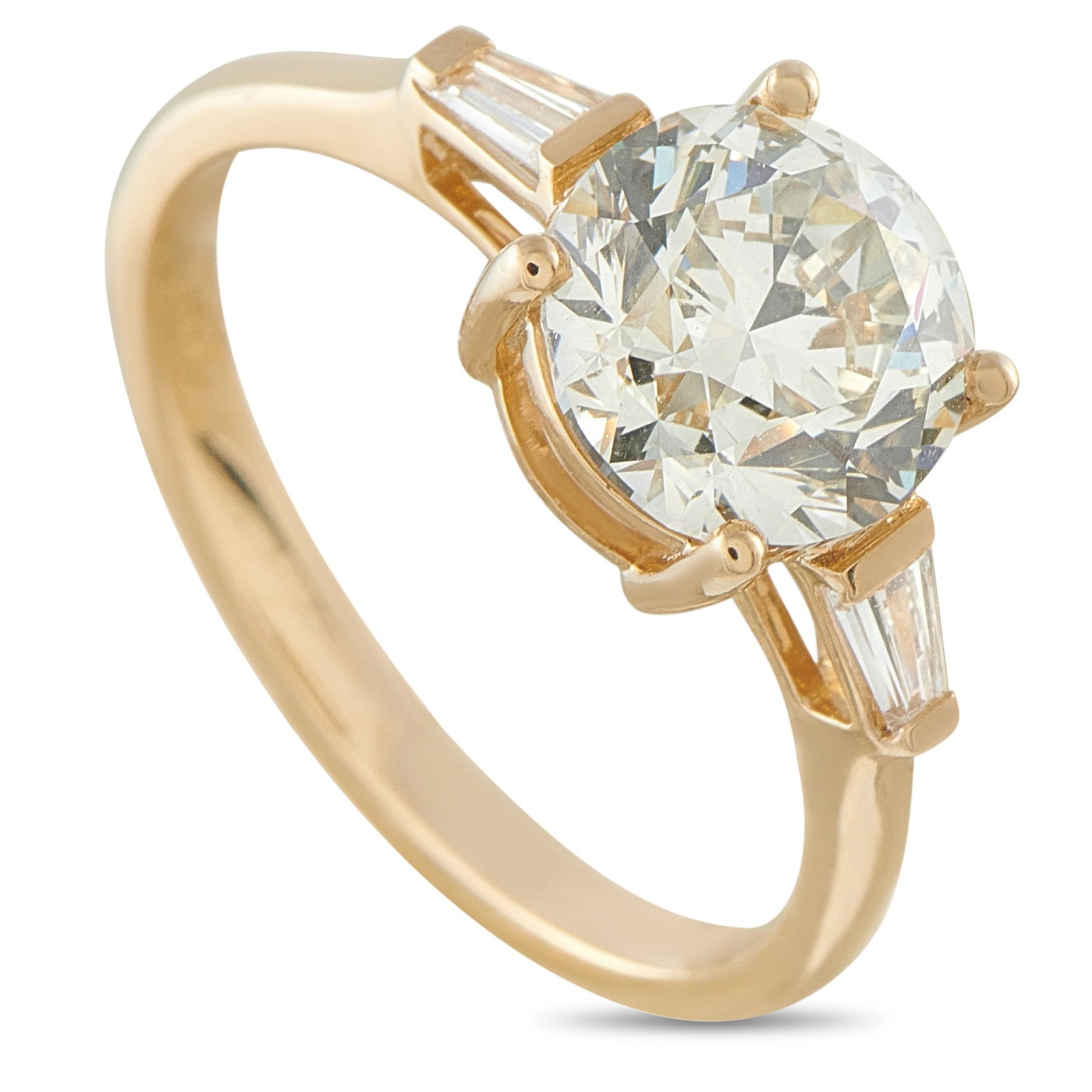 18K Yellow Gold 2.0ct Diamond Ring (1 of 5)