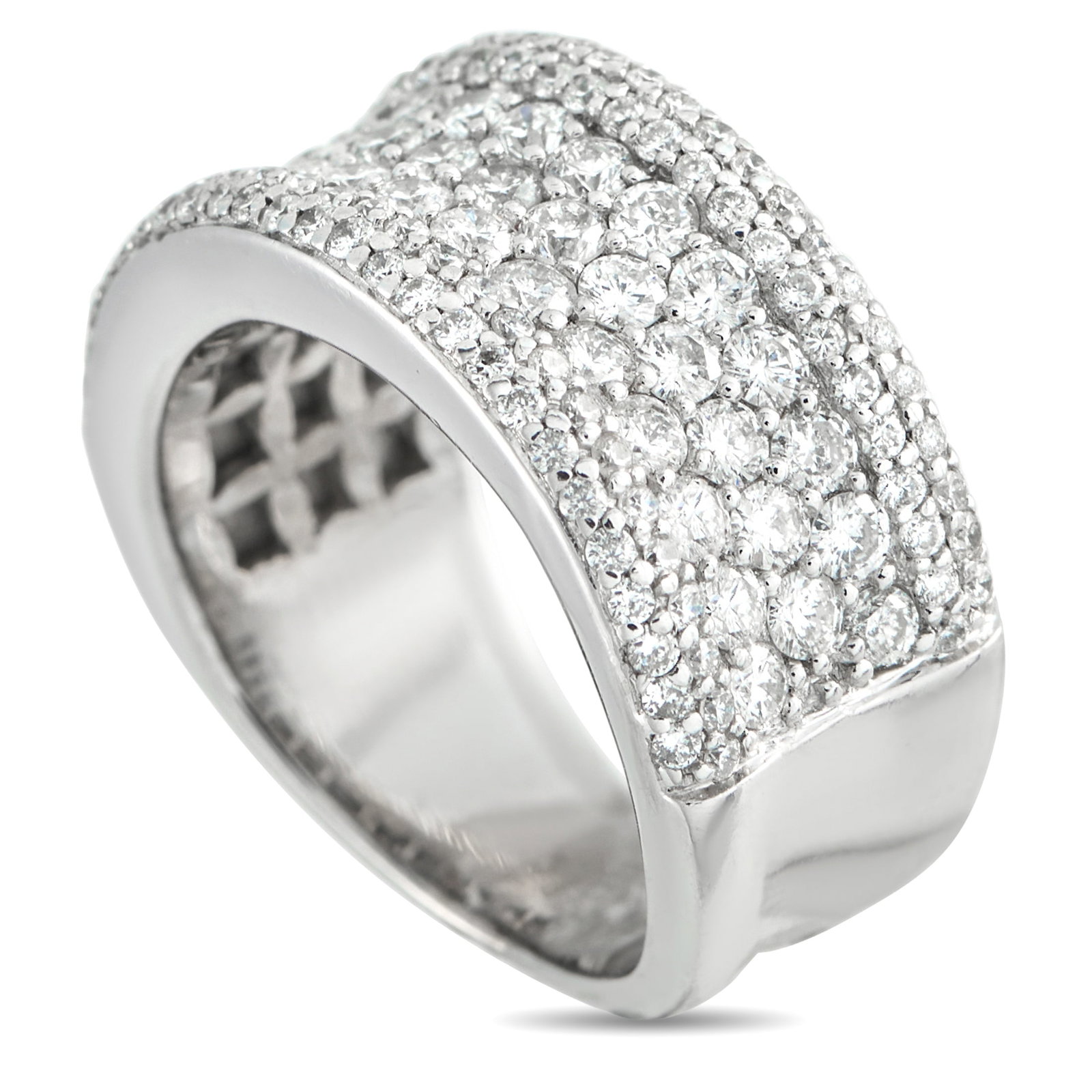 14K White Gold 1.08ct Diamond Ring (1 of 4)