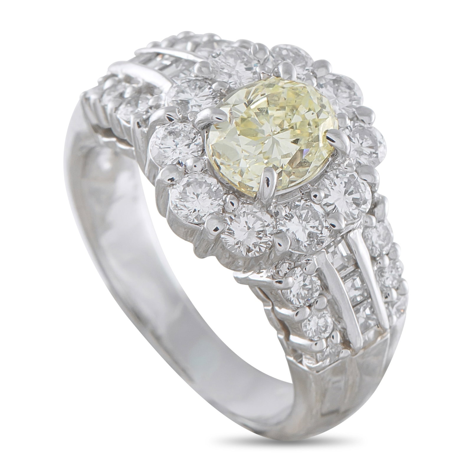 Platinum 1.02ct Diamond Ring (1 of 4)