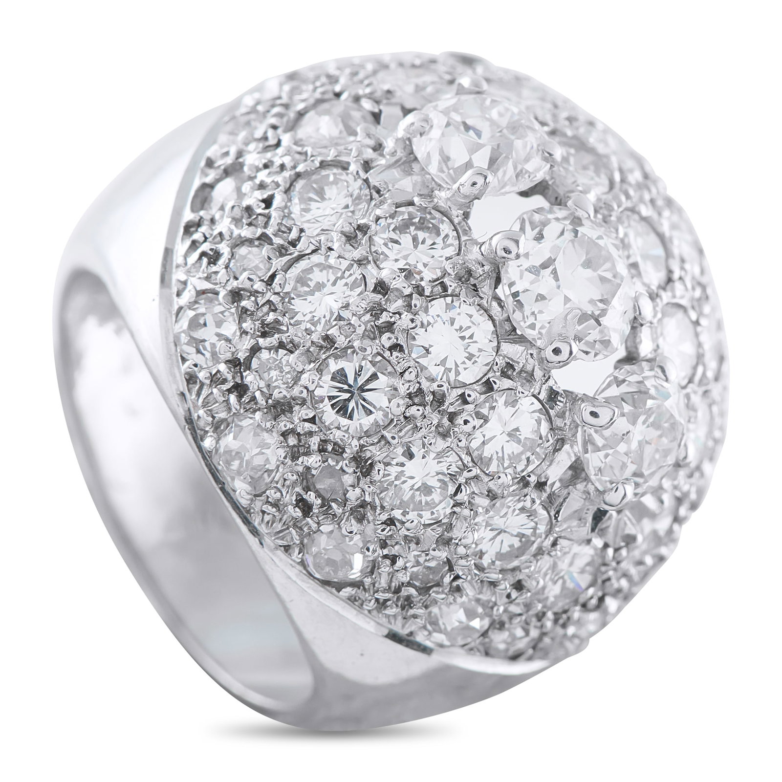 Platinum 3.0ct Diamond Ring (1 of 3)