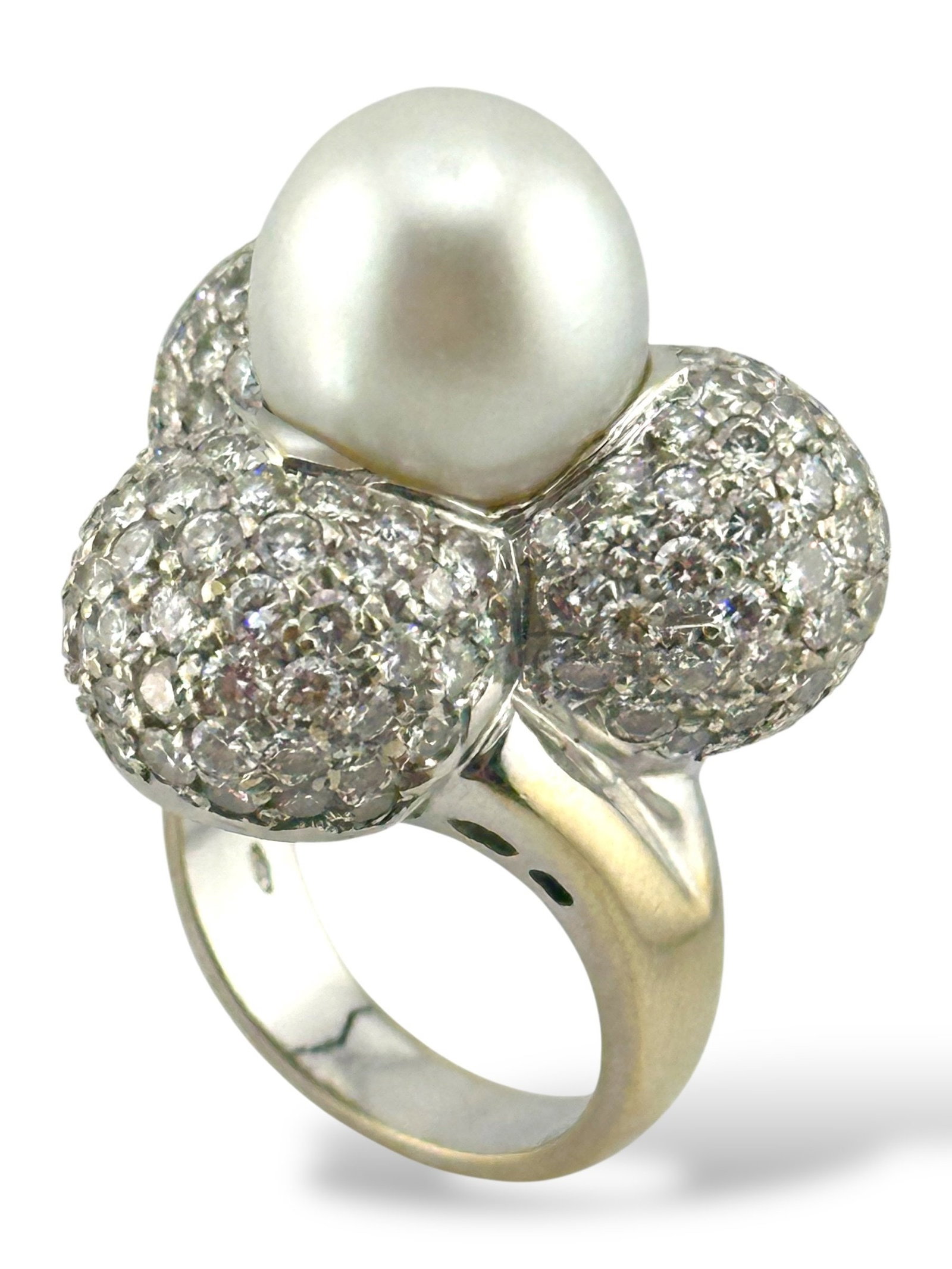18K White Gold Ring - 4