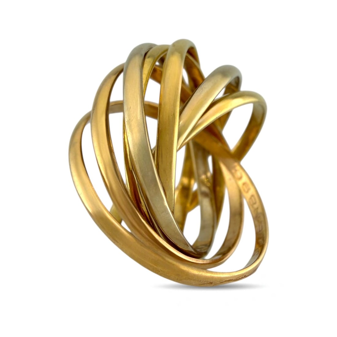 Cartier Trinity 18K Rose White and Yellow Gold Ring: Cartier Trinity 18K Rose, White, and Yellow Gold Ring Said to symbolize love, friendship, and loyalty, the Trinity Ring from Cartier displays a harmonious interplay of material, movement, and meaning.