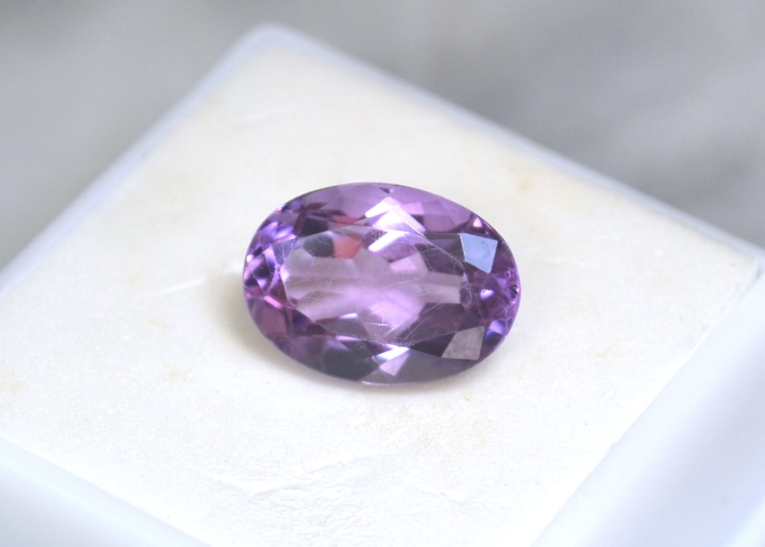5.59 Carat Oval Cut Amethyst - 2