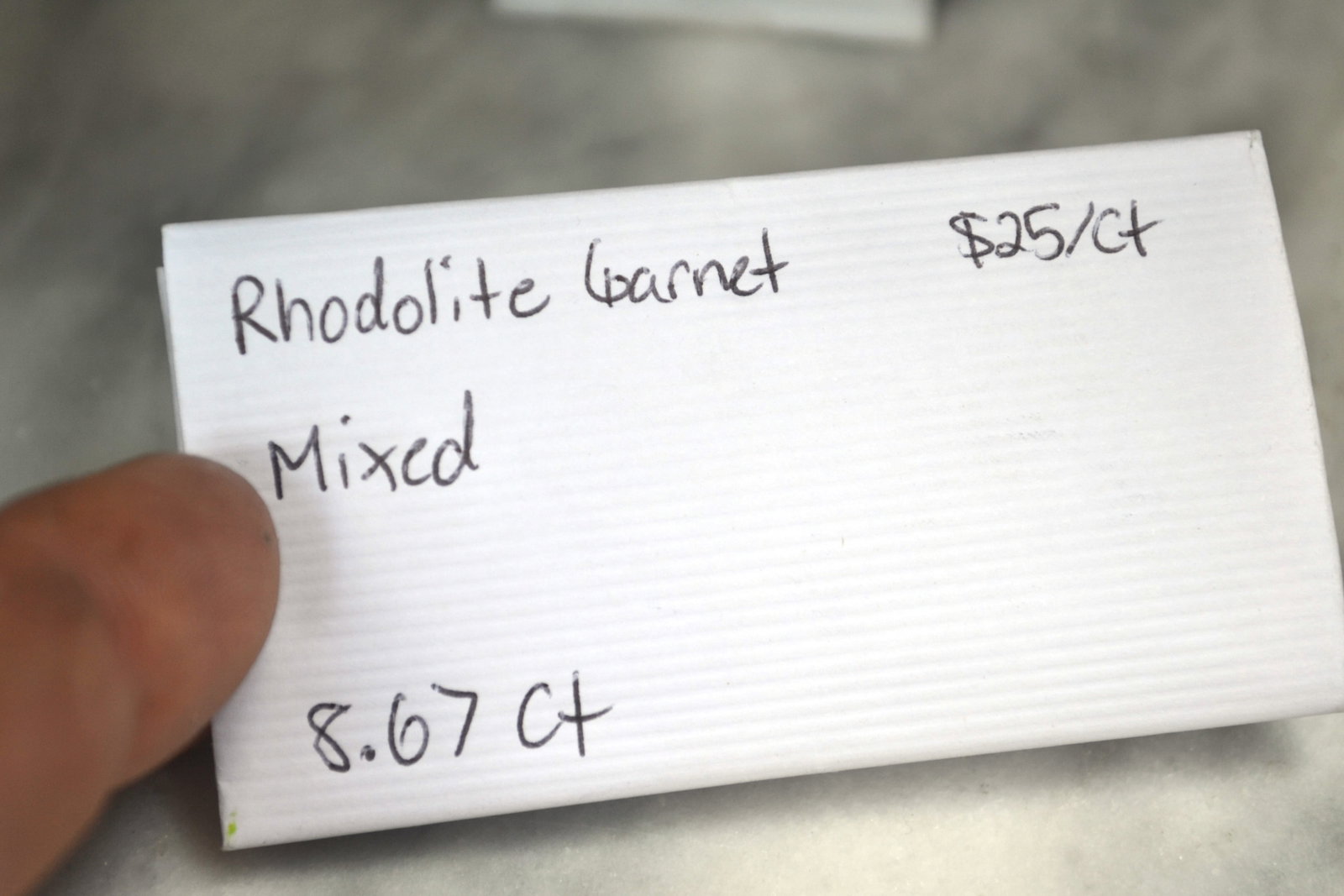 8.67 Carat Set of Rhodolite Garnets - 2