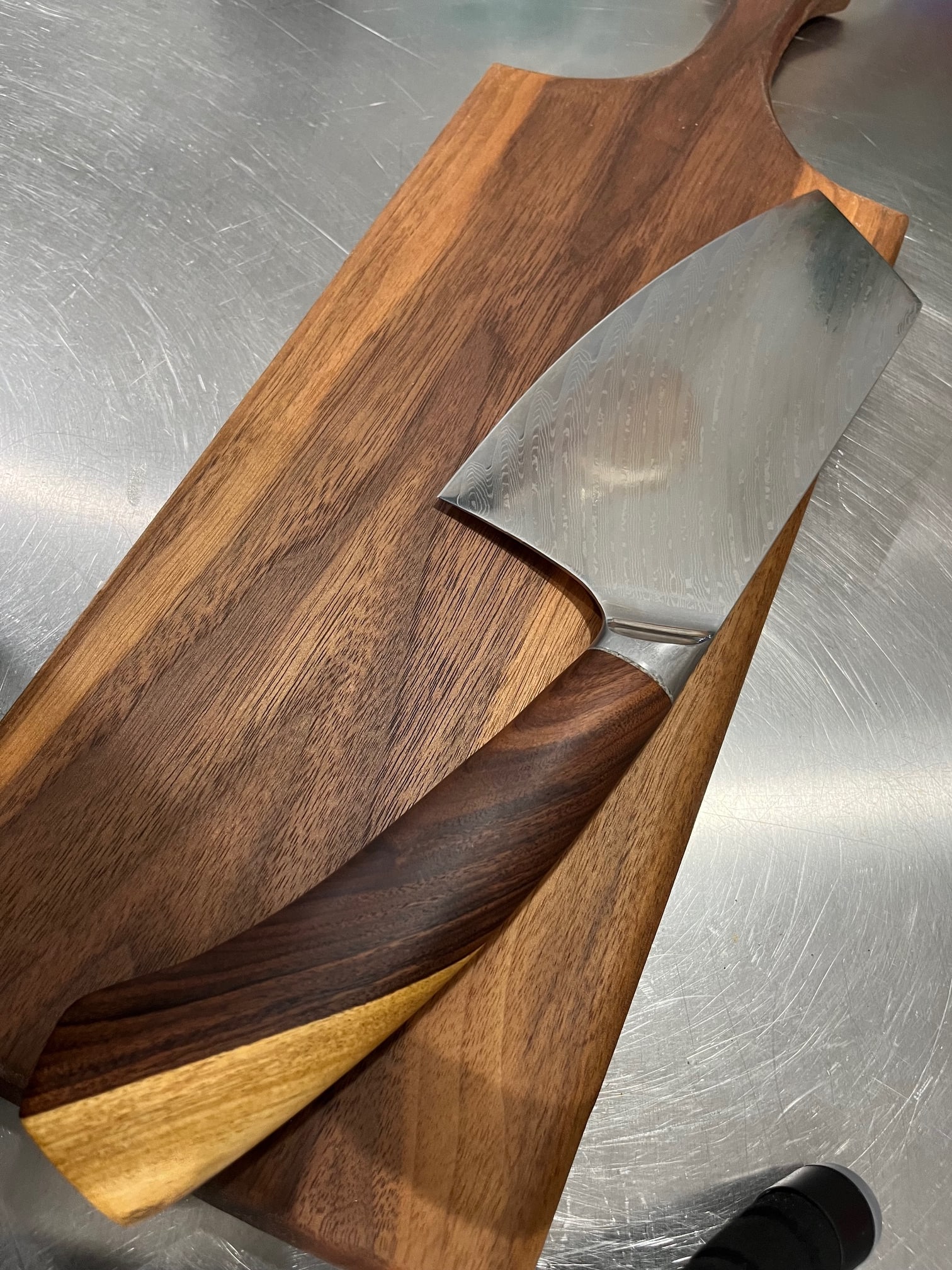 High End, Handmade, Professional Chef Knife with Bolivian Rosewood Handle - 3