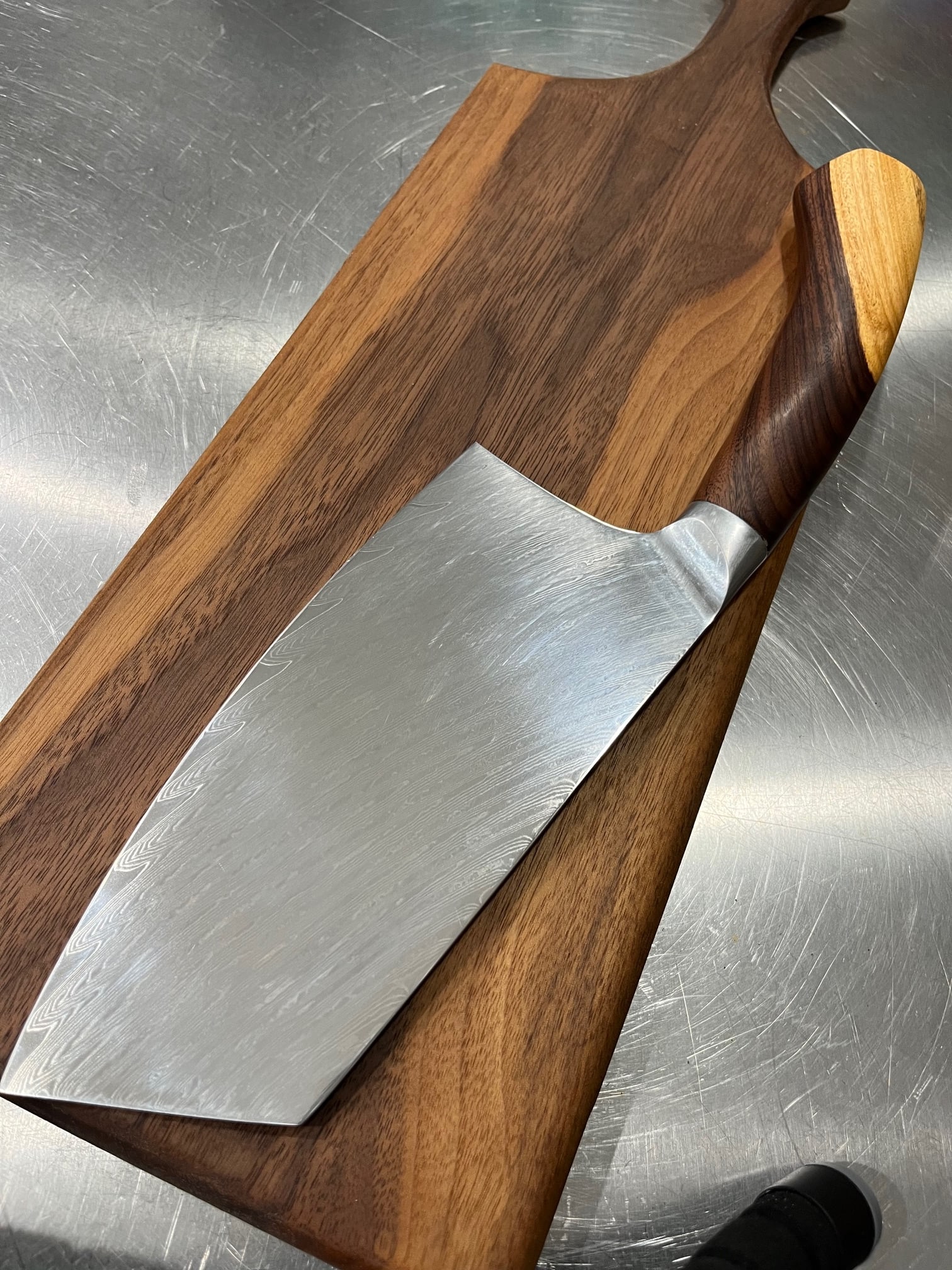 High End, Handmade, Professional Chef Knife with Bolivian Rosewood Handle - 4