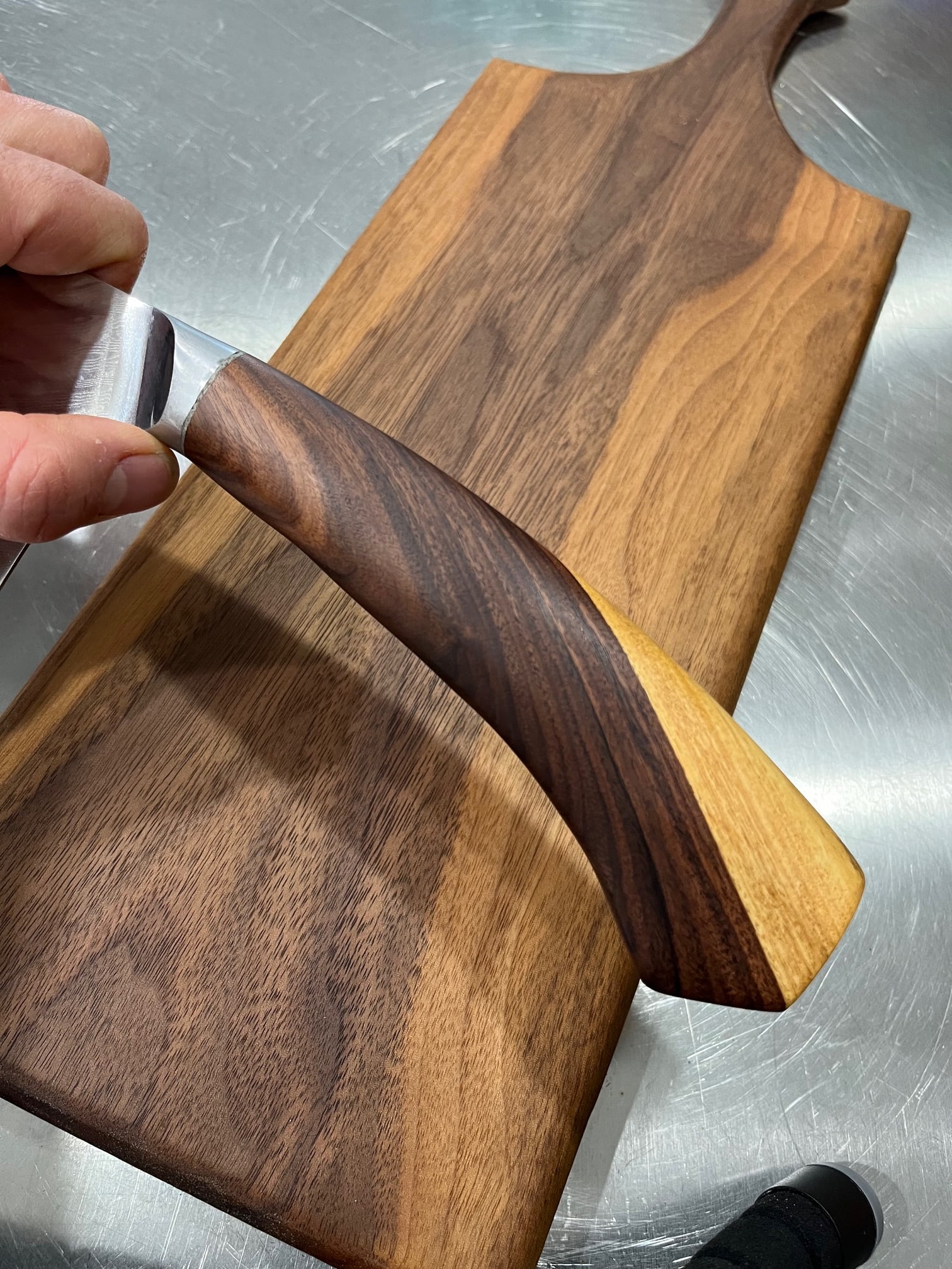 High End, Handmade, Professional Chef Knife with Bolivian Rosewood Handle - 6
