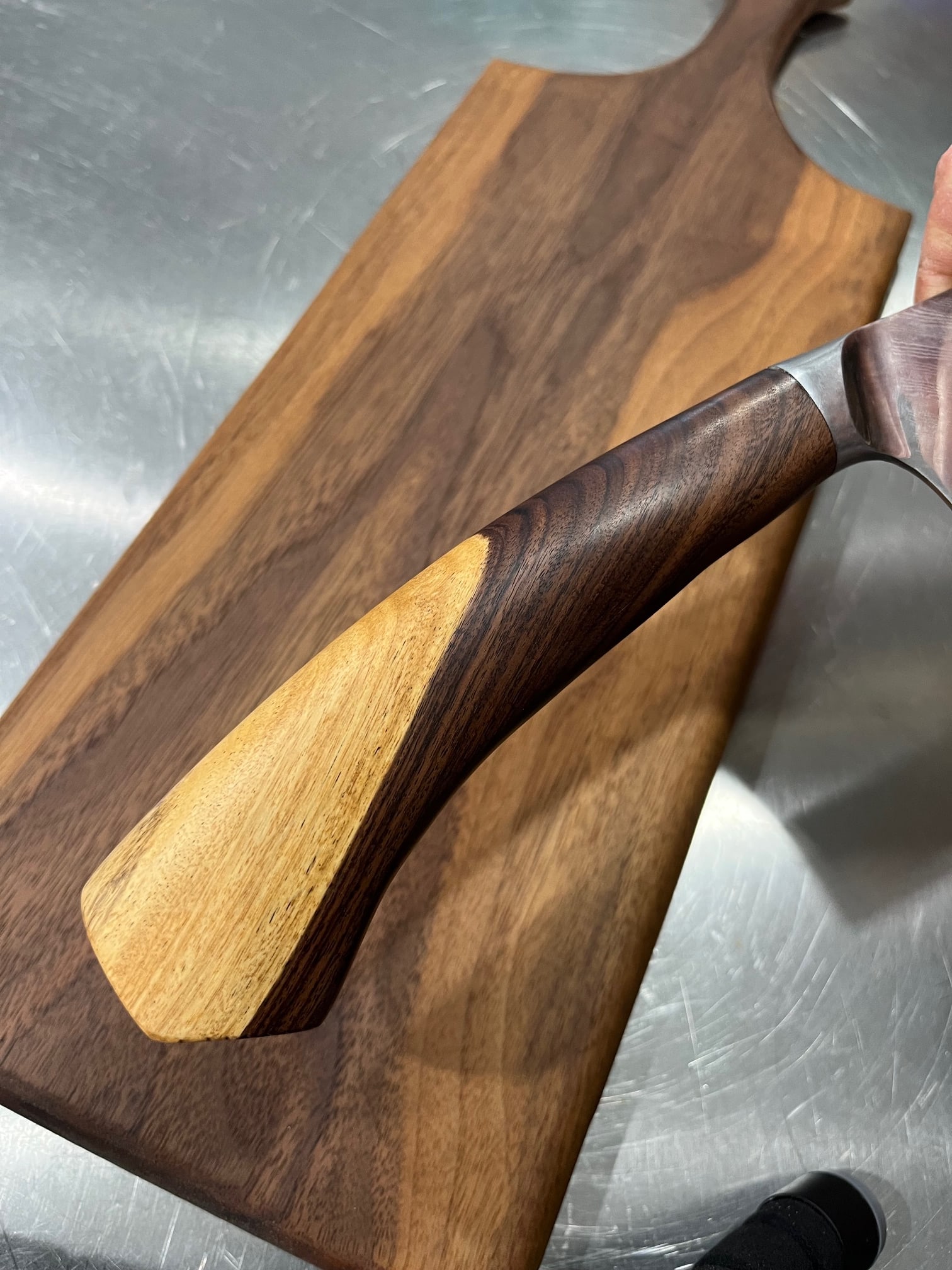 High End, Handmade, Professional Chef Knife with Bolivian Rosewood Handle - 7