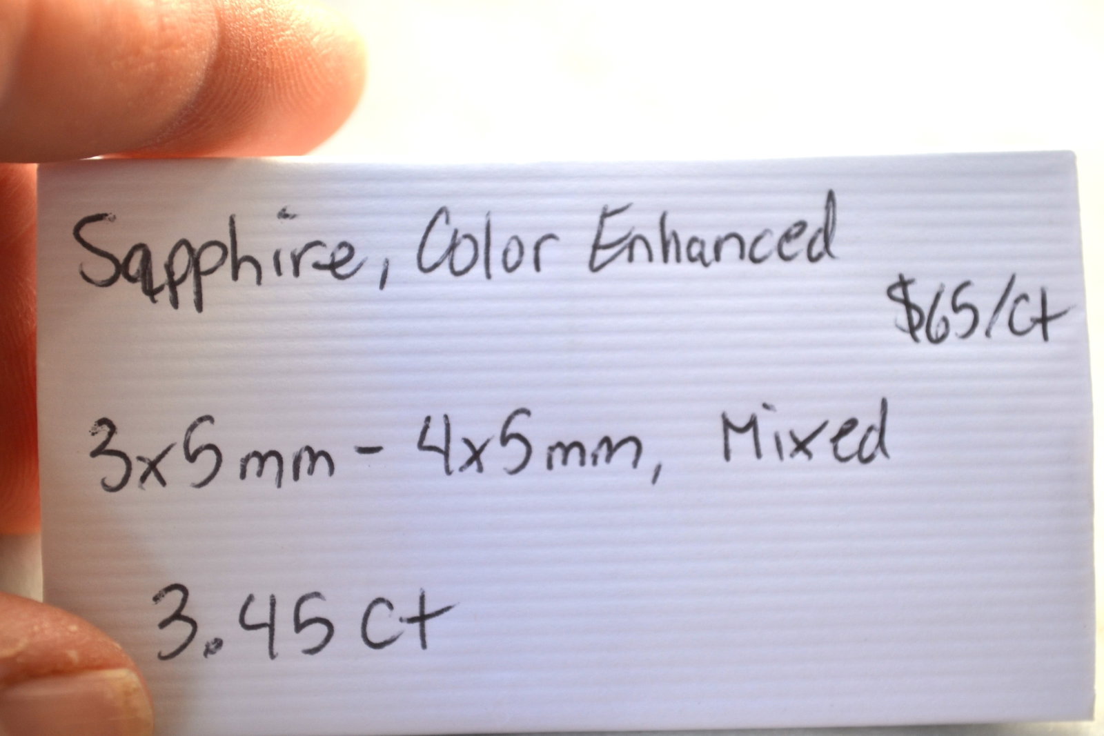 3.45 Carat Parcel of Fancy Colored Sapphires - 3