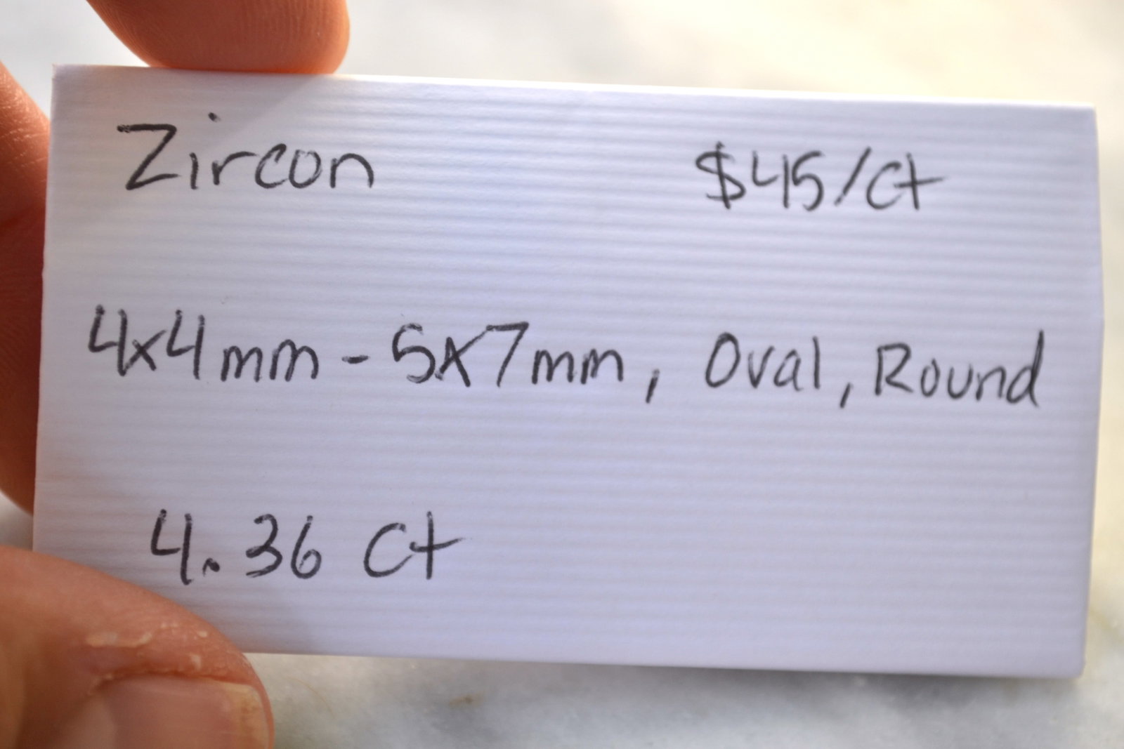 4.36 Carat Parcel of Zircons - 3